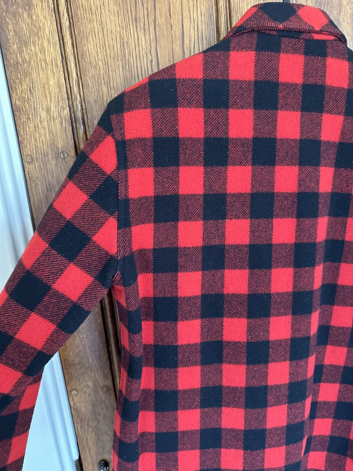 Saint Laurent Paris FW15 Saint Laurent 💯% wool red black Flannel jacket Hedi Size US S / EU 44-46 / 1 - 23 Thumbnail