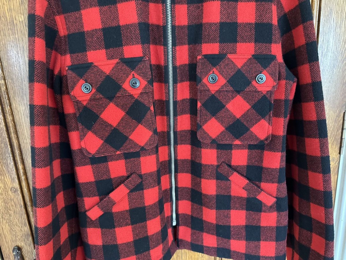 Saint Laurent Paris FW15 Saint Laurent 💯% wool red black Flannel jacket Hedi Size US S / EU 44-46 / 1 - 14 Thumbnail
