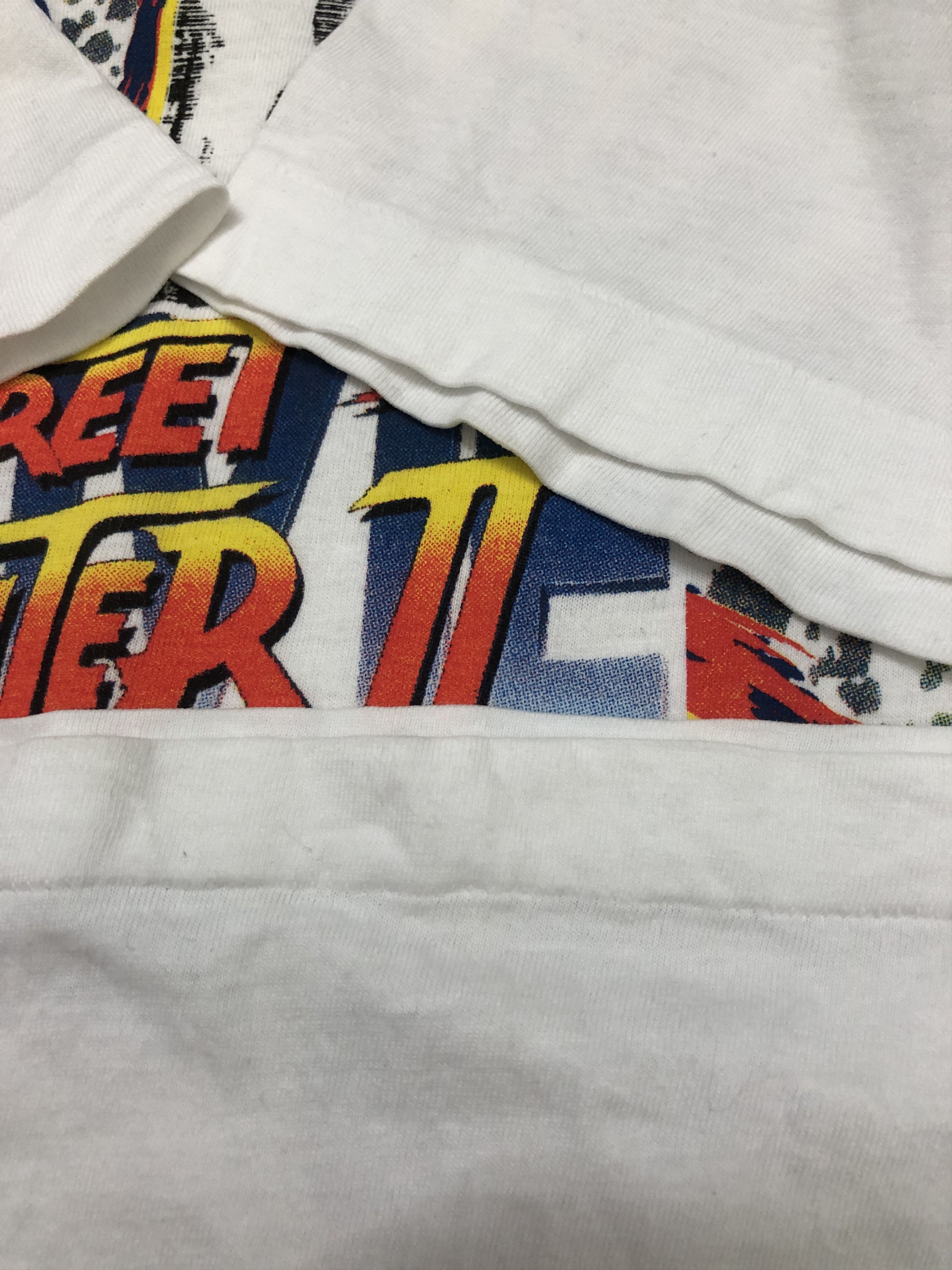 Playstation Vintage Rare Street Fighter II The World Warrior Tshirt Size US L / EU 52-54 / 3 - 5 Thumbnail