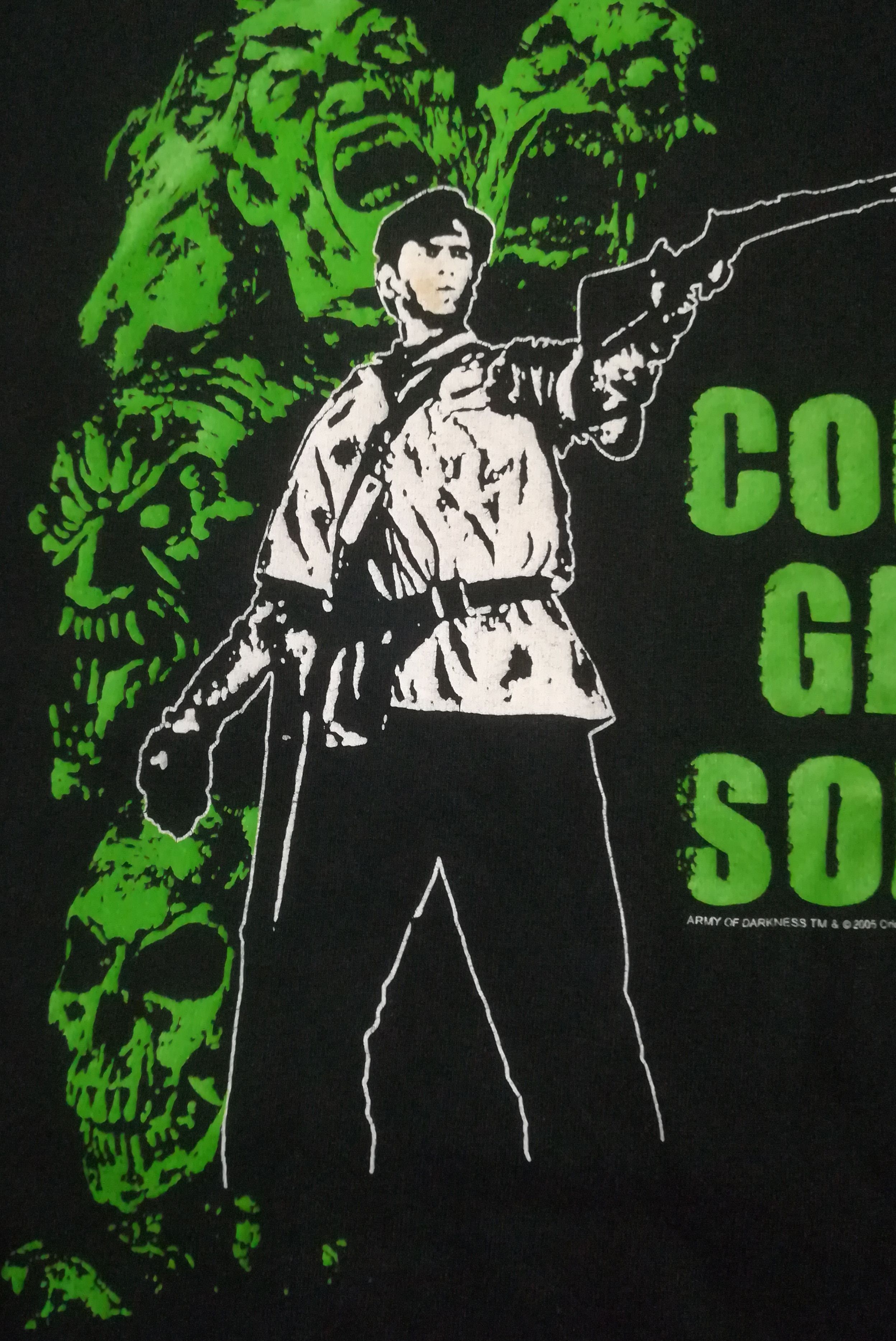 Expert Horror × Vintage Vintage Army Of Darkness Horror Movie Tshirt Size US L / EU 52-54 / 3 - 3 Thumbnail