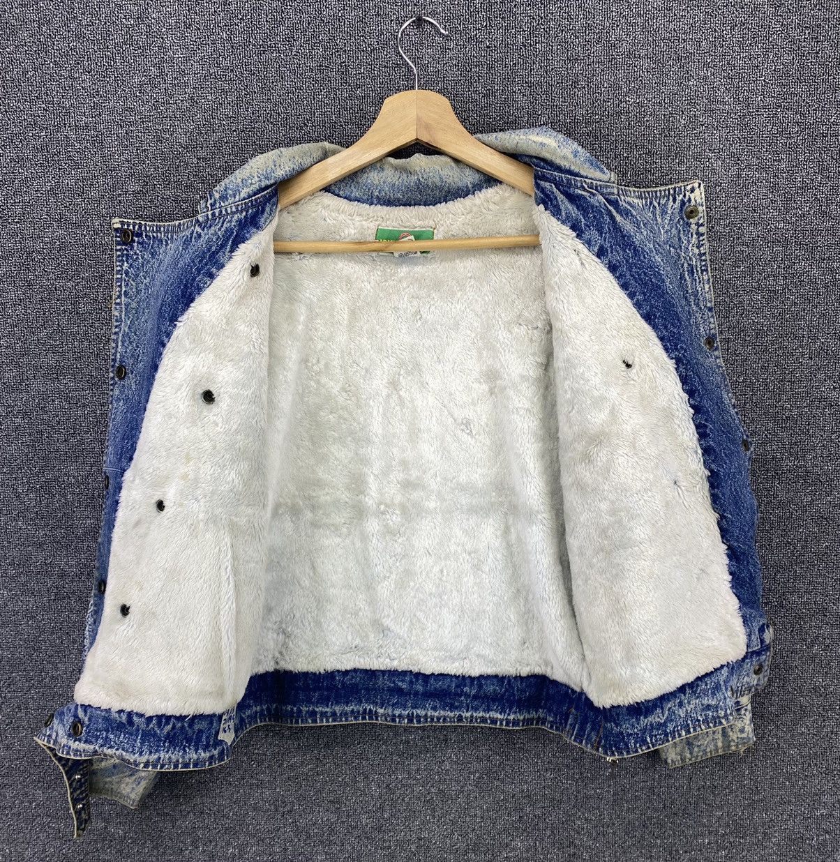 Vintage Vintage John & Bill Acid Wash Style Rare Design Denim Jacket Size M / US 6-8 / IT 42-44 - 6 Thumbnail