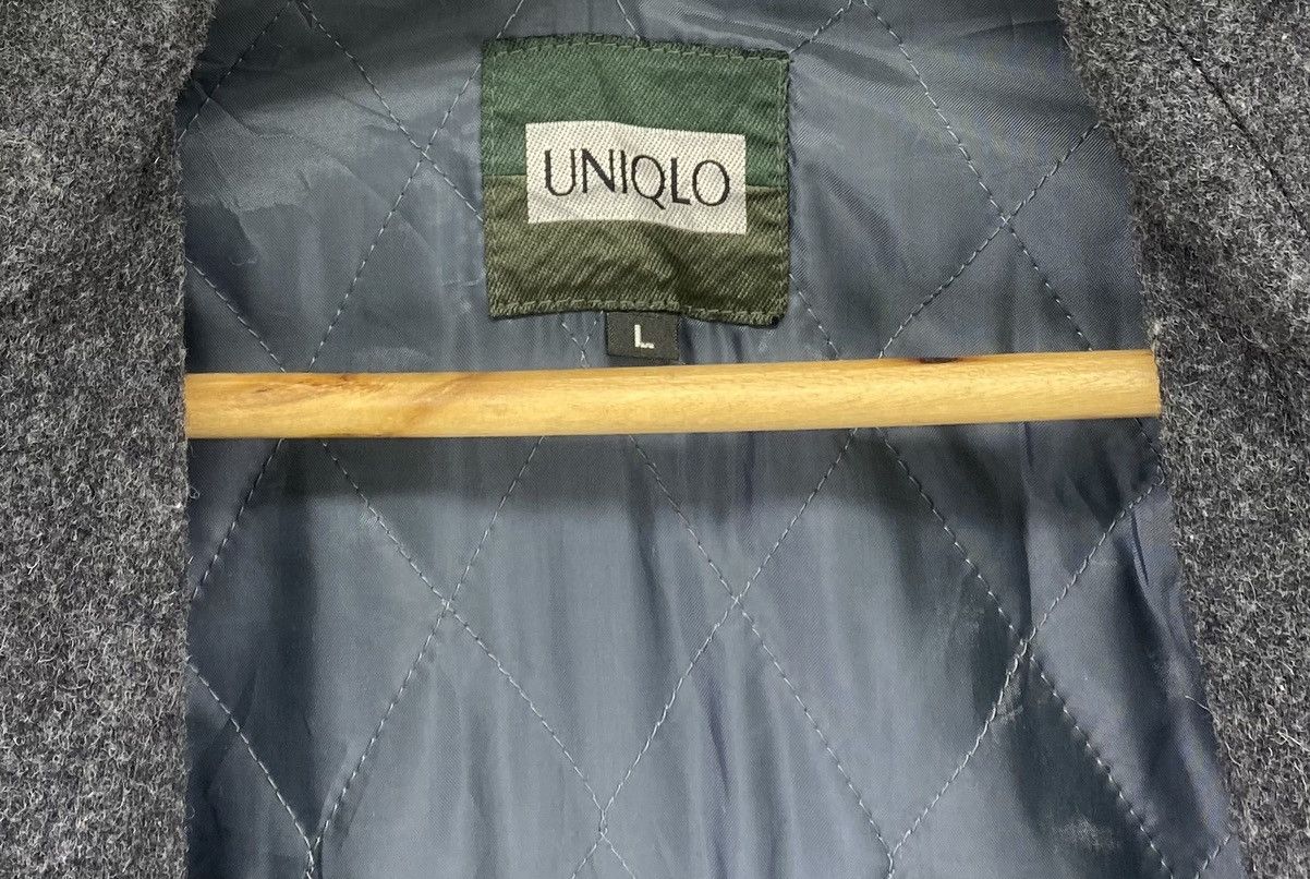 Uniqlo Vintage 90s Uniqlo Wool Duffle Coat Jacket Size US L / EU 52-54 / 3 - 7 Thumbnail