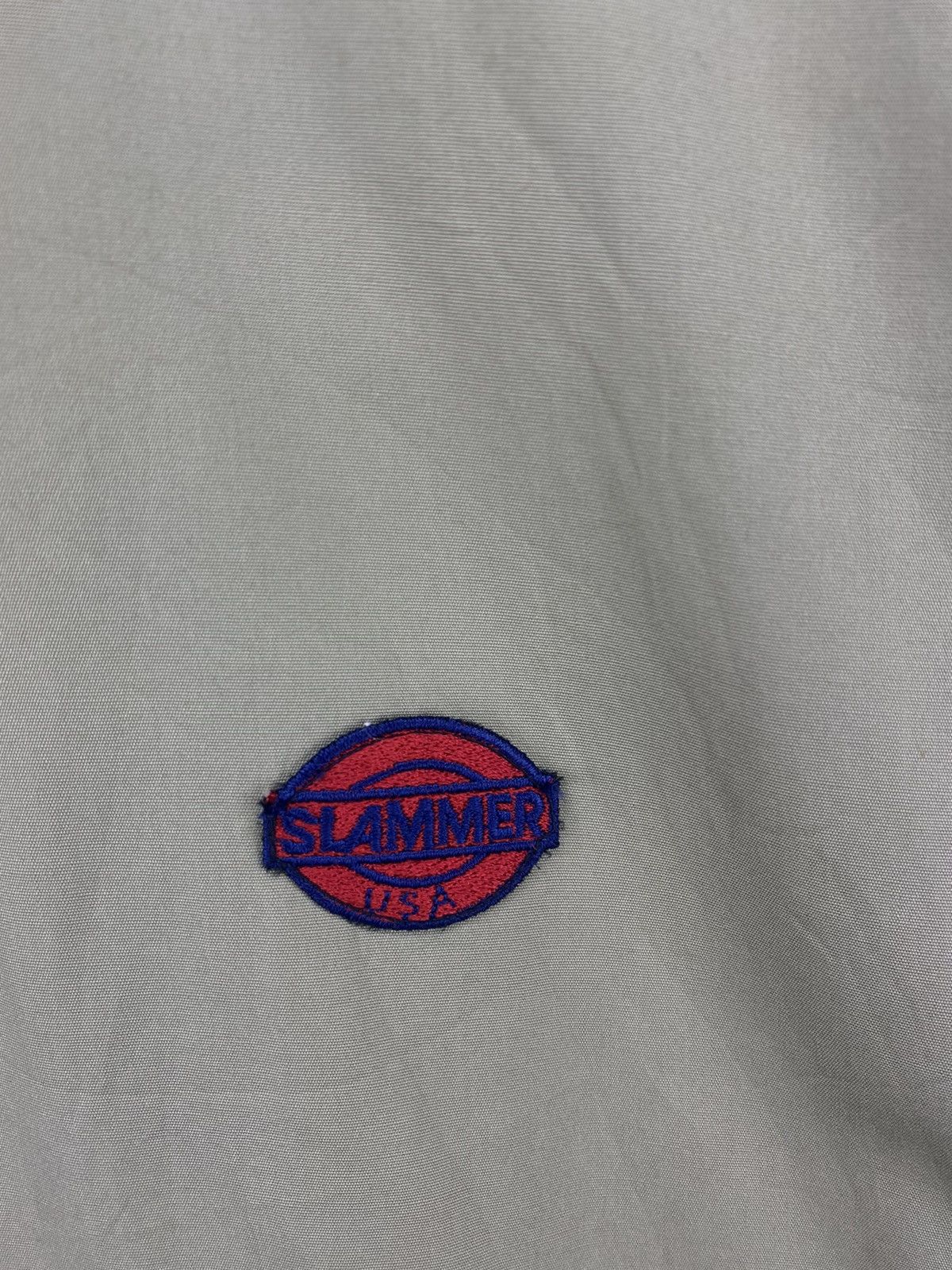 Japanese Brand Vintage Grand Slam Musing Wear Slammer U.S.A Varsity Jacket Size US L / EU 52-54 / 3 - 6 Thumbnail