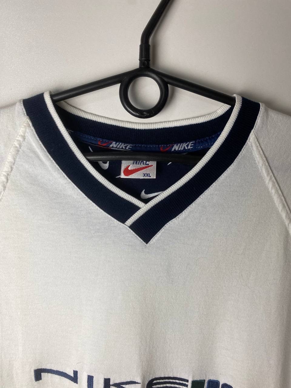 Nike × Vintage Nike center swoosh vintage t-shirt size XXL Size US XXL / EU 58 / 5 - 6 Thumbnail