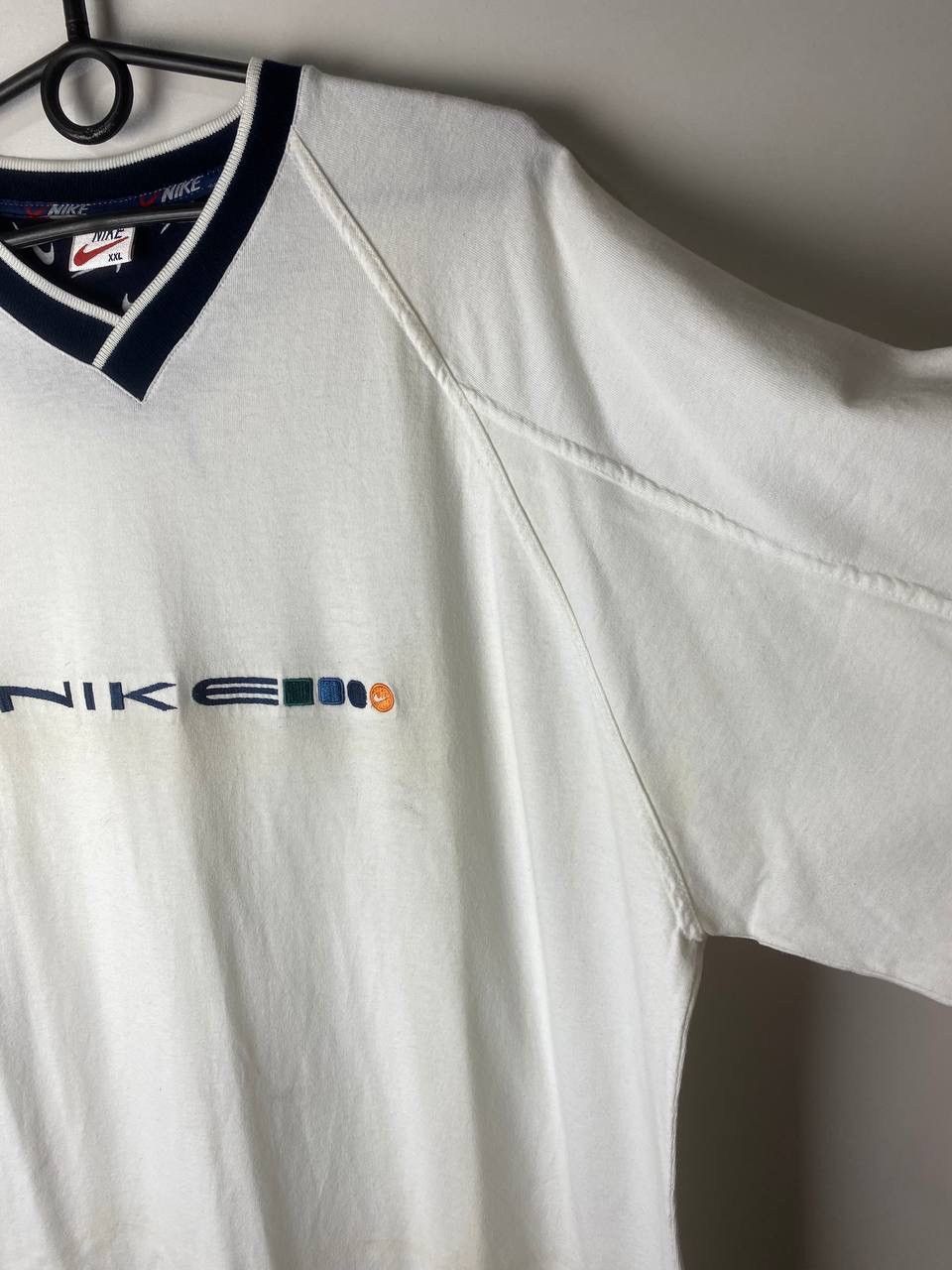 Nike × Vintage Nike center swoosh vintage t-shirt size XXL Size US XXL / EU 58 / 5 - 5 Thumbnail