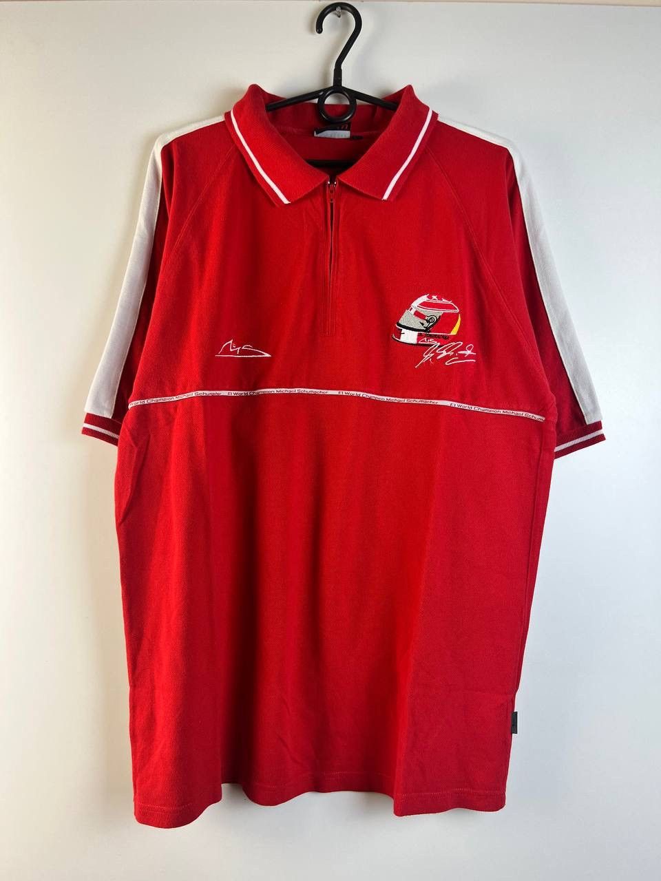 Vintage Michael Schumacher Ferrari vintage polo shirt size XXL Size US XXL / EU 58 / 5 - 1 Thumbnail