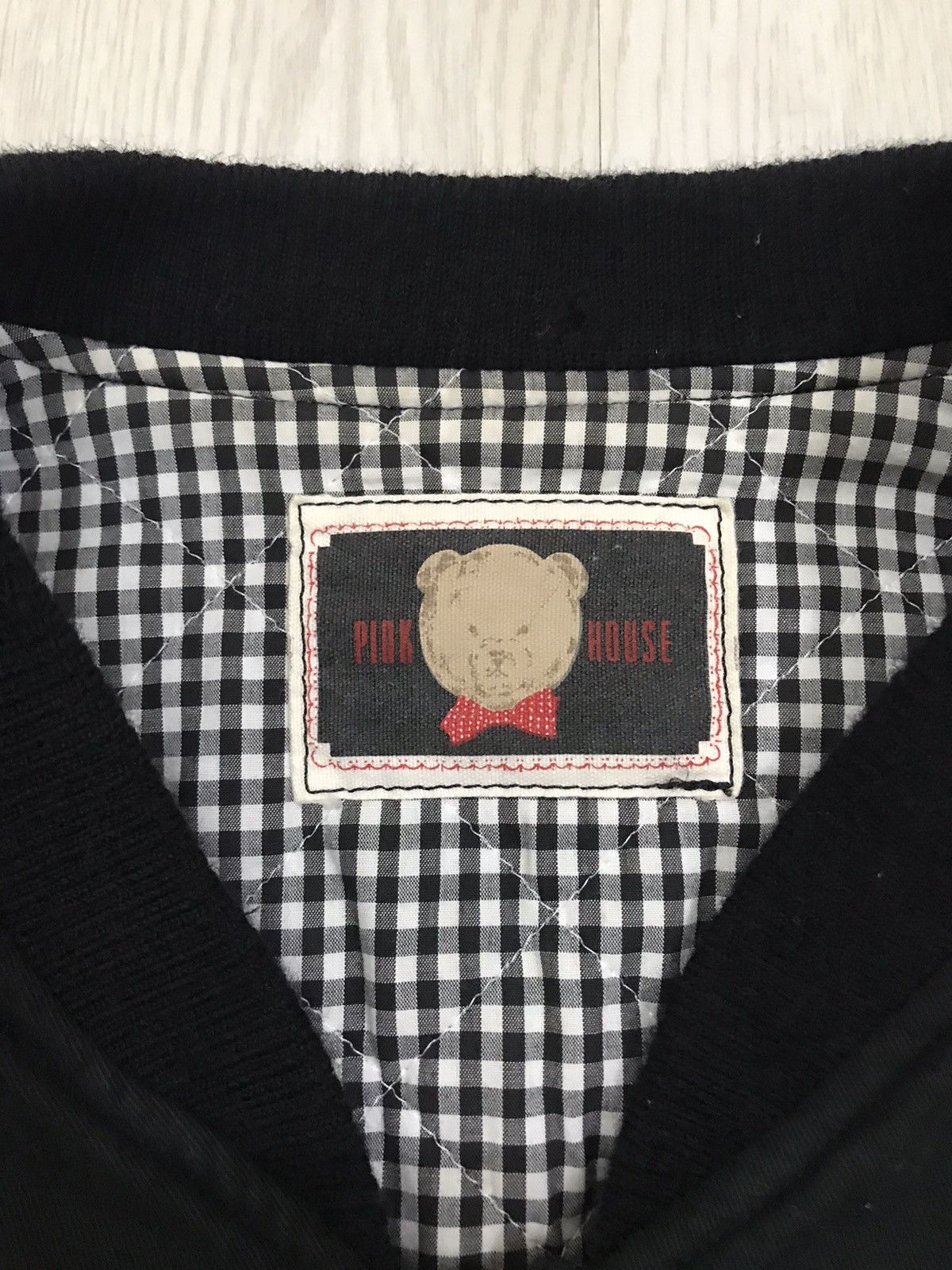 Karl Helmut × Pink House × Vintage Vintage Pink House Karl Helmut Bomber Jacket Size US M / EU 48-50 / 2 - 15 Thumbnail