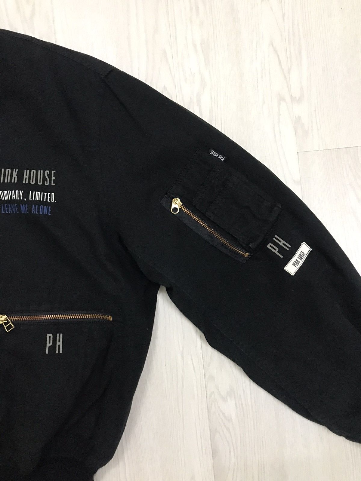 Karl Helmut × Pink House × Vintage Vintage Pink House Karl Helmut Bomber Jacket Size US M / EU 48-50 / 2 - 7 Thumbnail