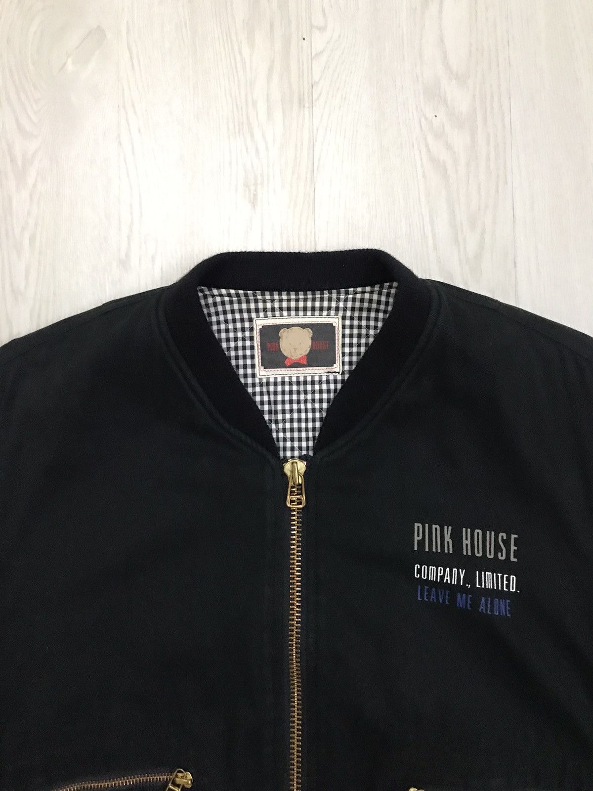 Karl Helmut × Pink House × Vintage Vintage Pink House Karl Helmut Bomber Jacket Size US M / EU 48-50 / 2 - 4 Thumbnail