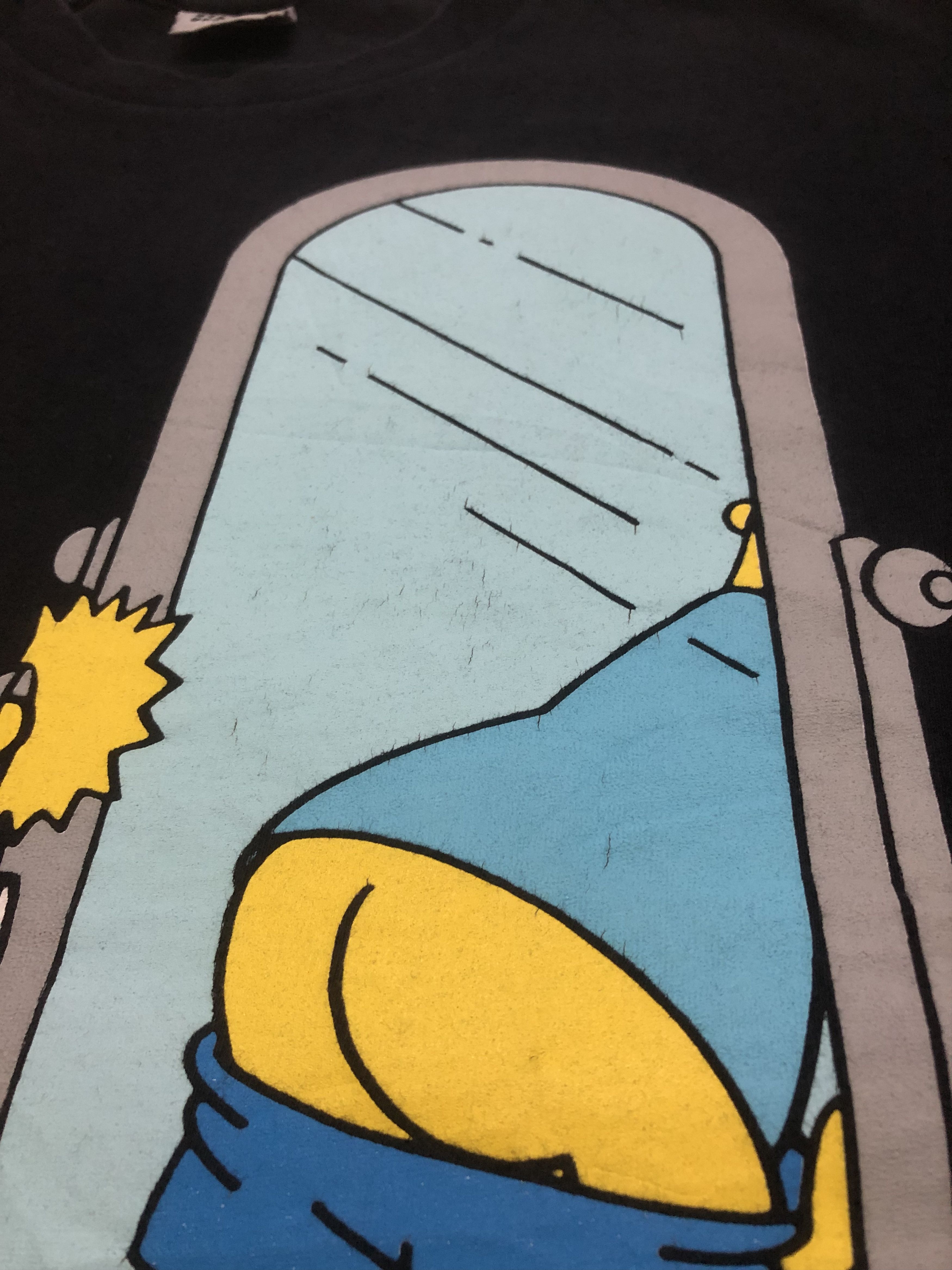 Other Vintage Rare 90s Bartholomew J.Simpson Tshirt Size US L / EU 52-54 / 3 - 3 Thumbnail