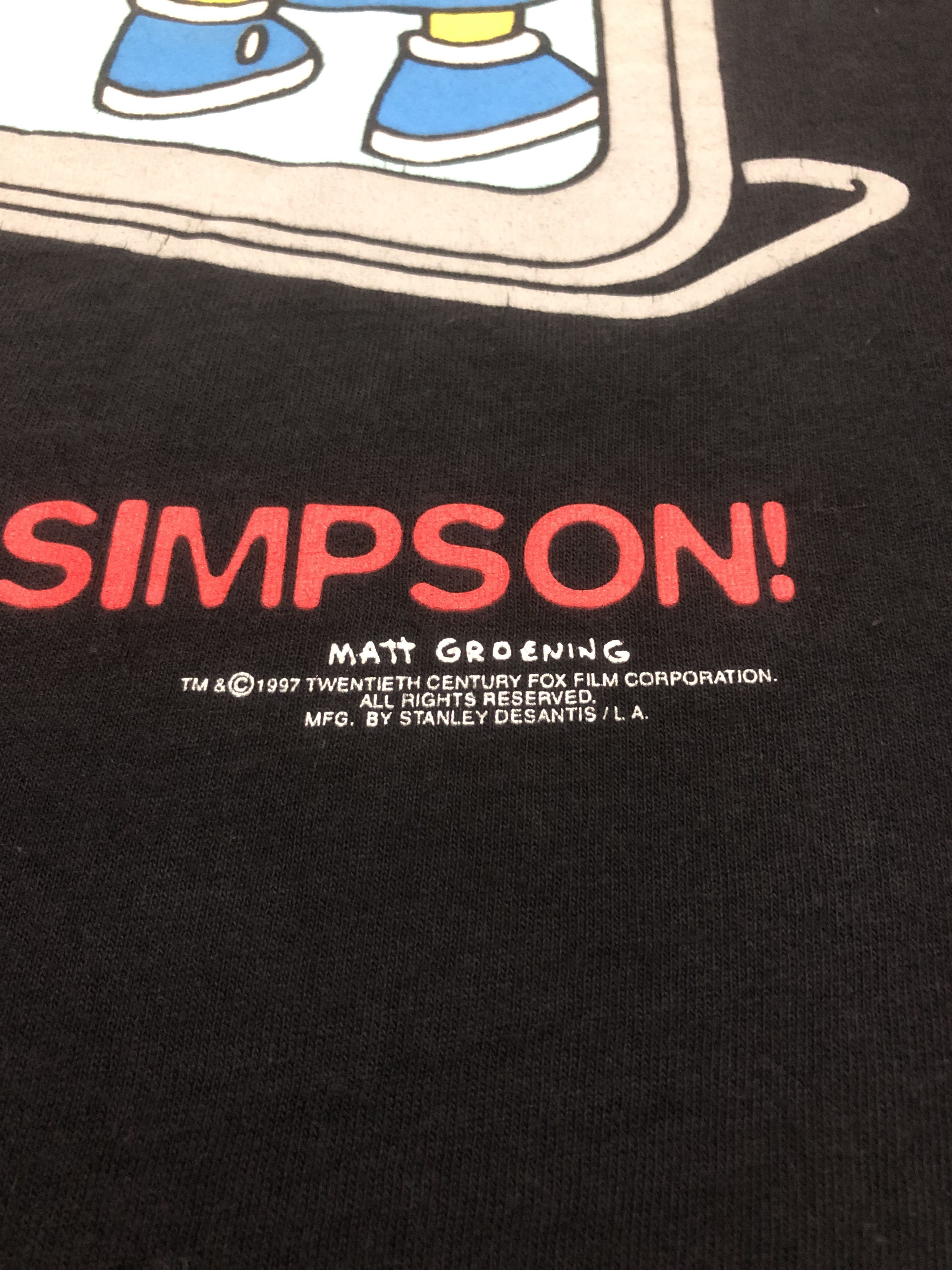 Other Vintage Rare 90s Bartholomew J.Simpson Tshirt Size US L / EU 52-54 / 3 - 5 Thumbnail