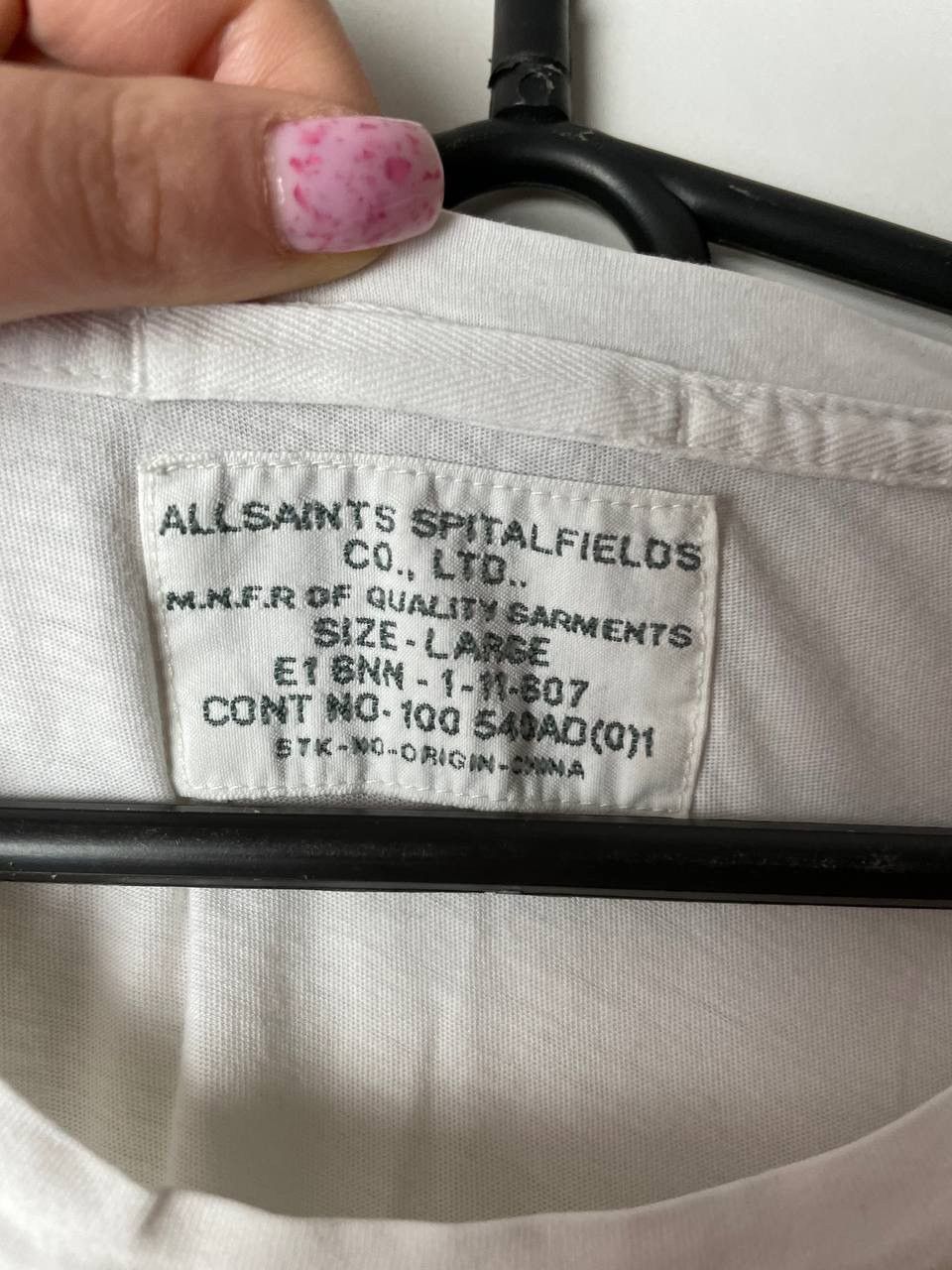 Allsaints Allsaints luxury vintage t-shirts size L Size US L / EU 52-54 / 3 - 3 Thumbnail