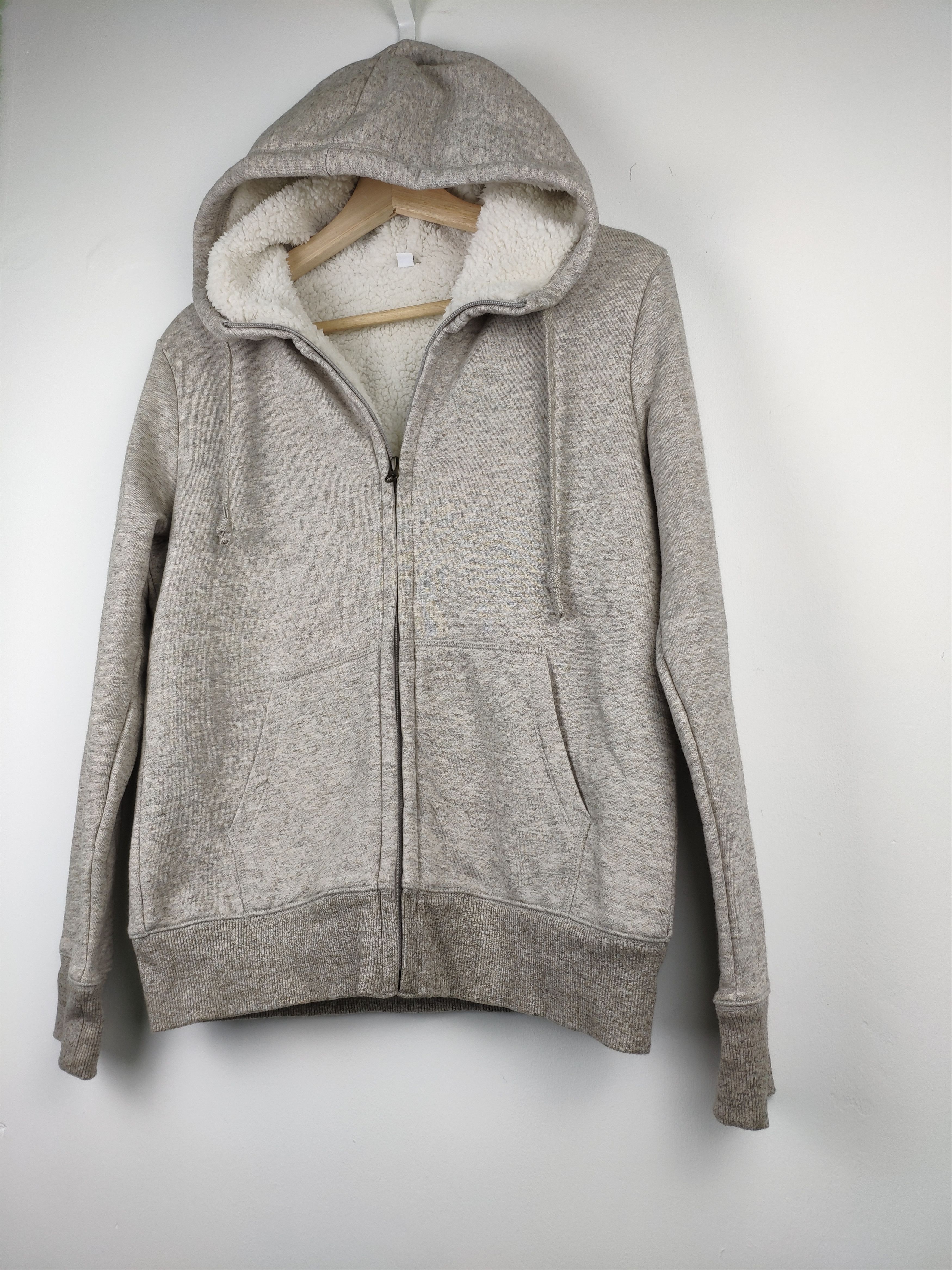 Japanese Brand × Uniqlo Uniqlo Hooded Jacket Lining Sherpa Size US S / EU 44-46 / 1 - 2 Thumbnail