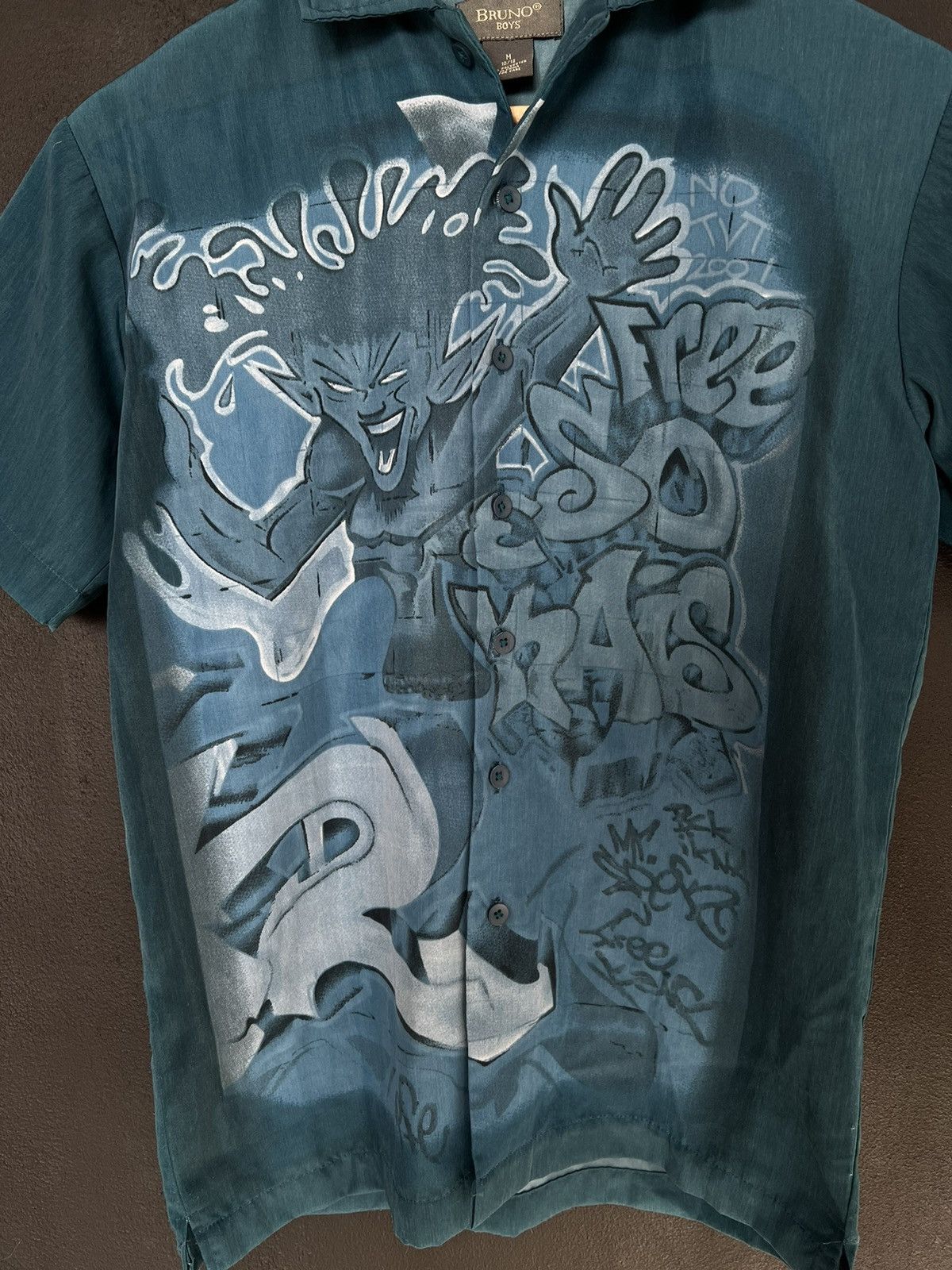 Other Bruno Boys Printed Shirt Size US S / EU 44-46 / 1 - 2 Thumbnail
