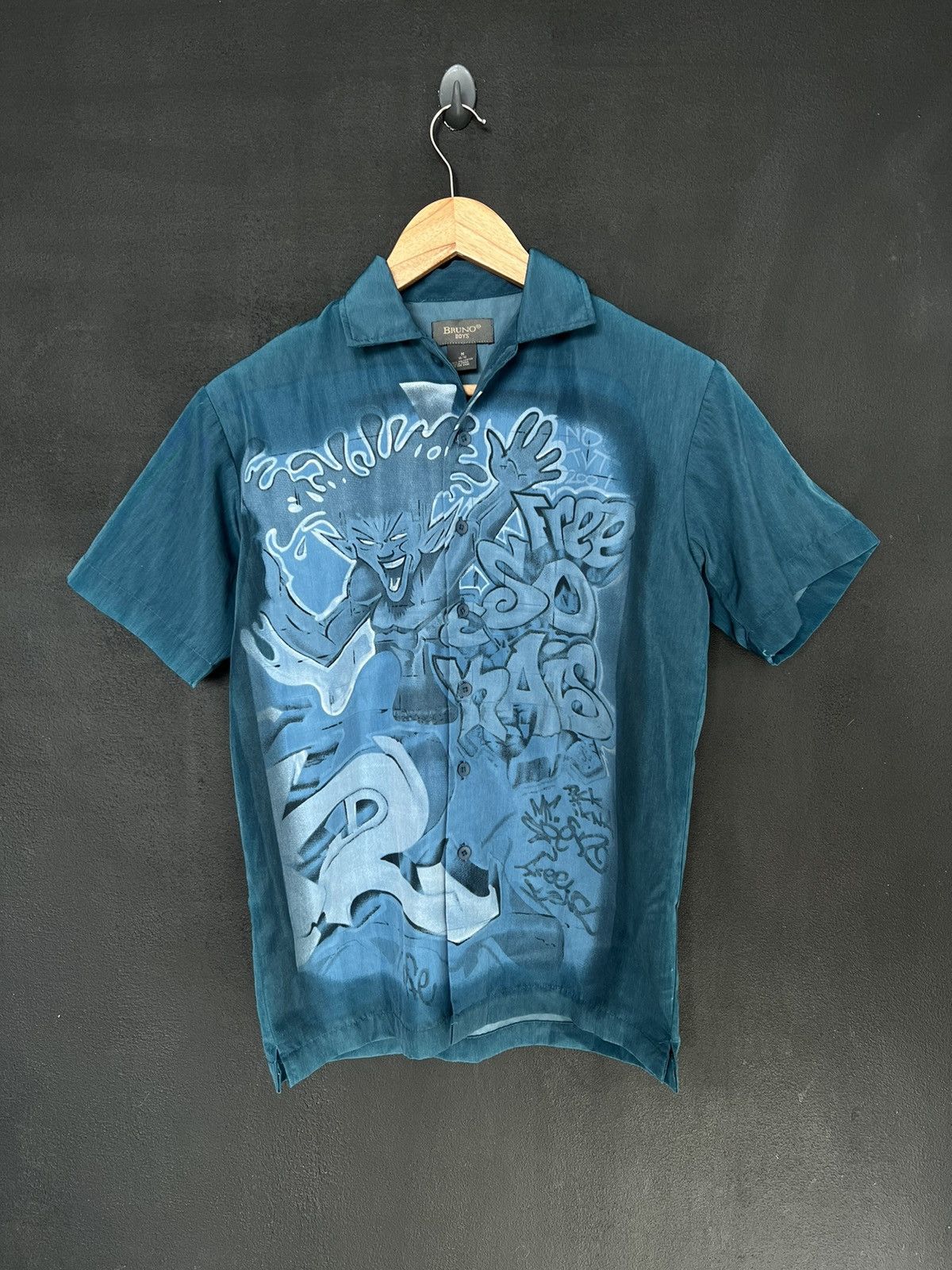 Other Bruno Boys Printed Shirt Size US S / EU 44-46 / 1 - 1 Thumbnail