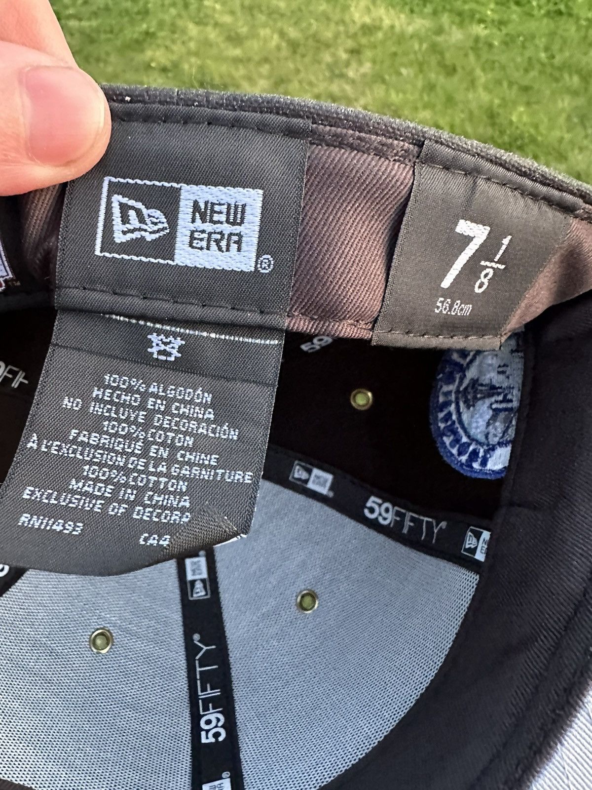 Hat Club × MyFitteds × New Era Hat Club Aux Pack Seattle Mariners Denim Fitted 7 1/8 Size ONE SIZE - 5 Thumbnail