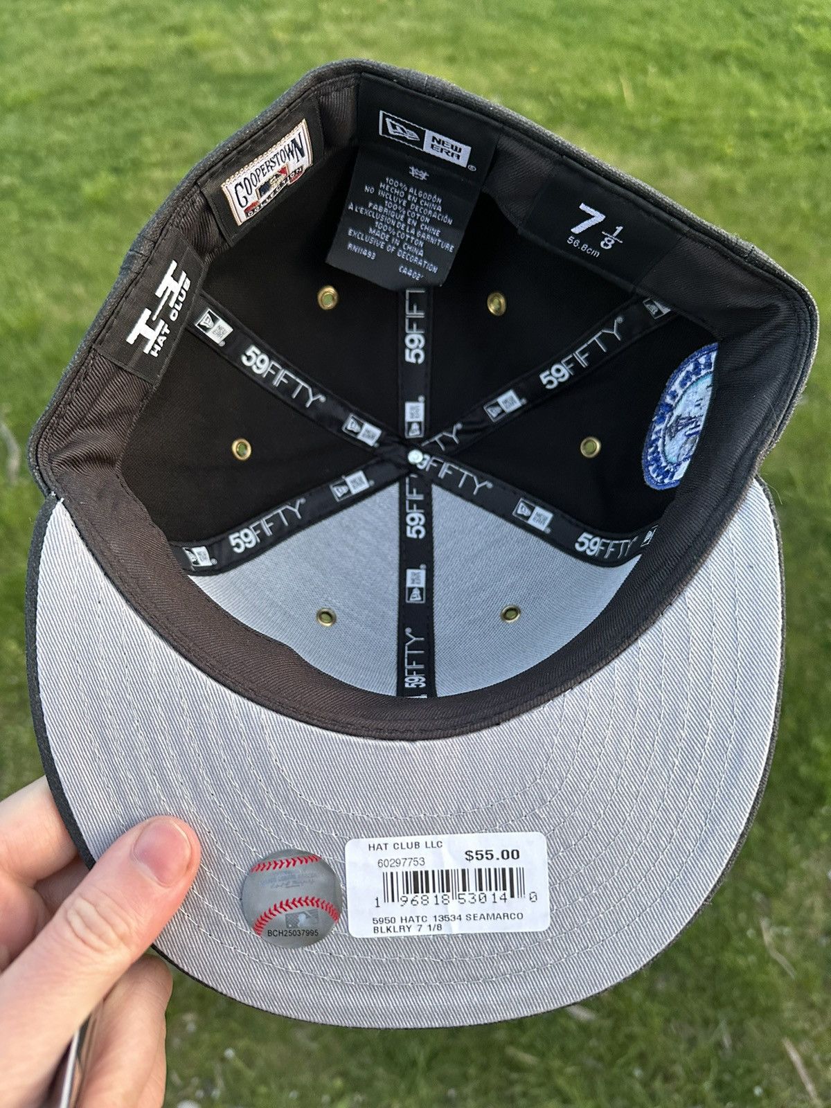 Hat Club × MyFitteds × New Era Hat Club Aux Pack Seattle Mariners Denim Fitted 7 1/8 Size ONE SIZE - 4 Thumbnail