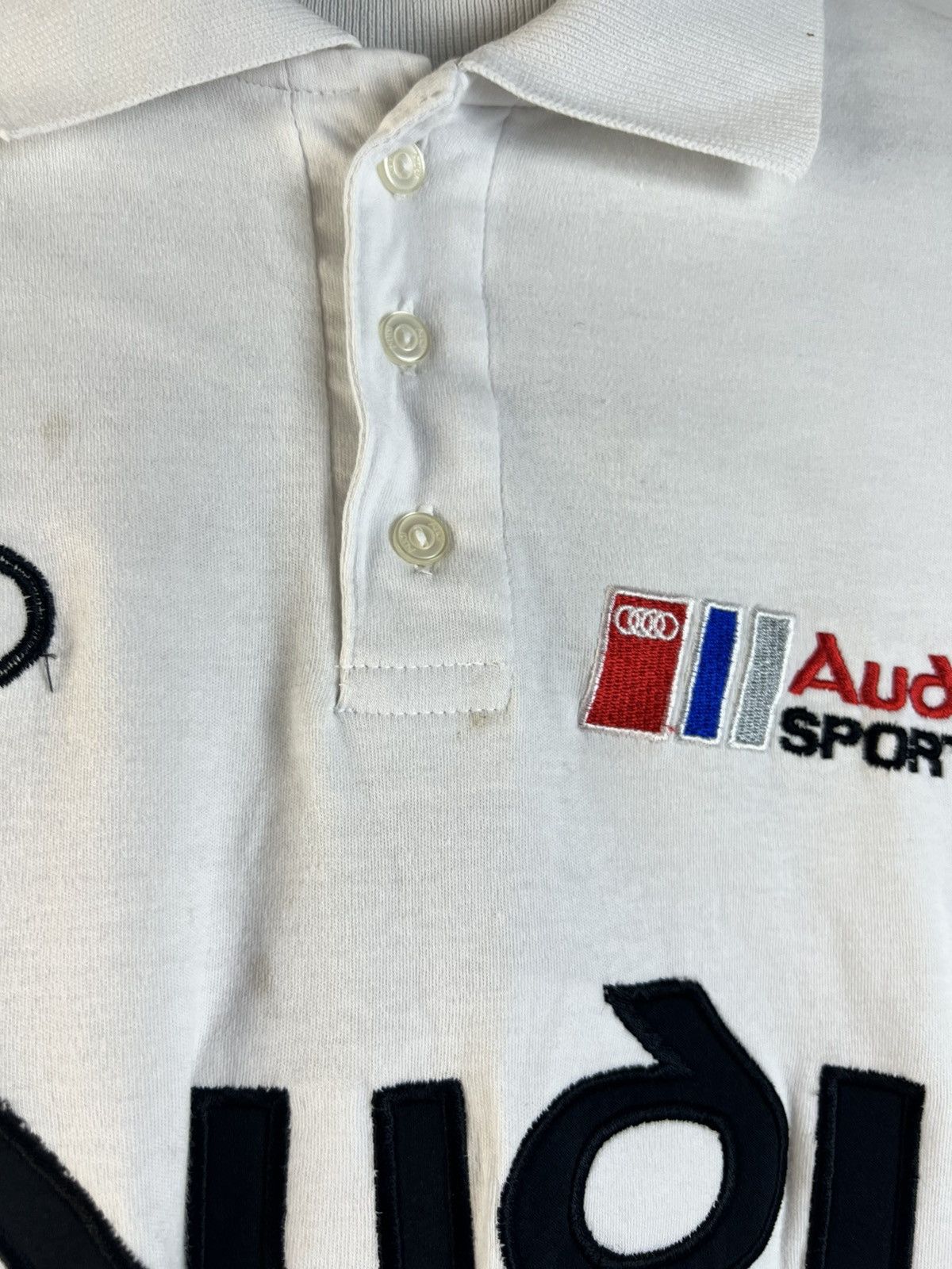 Vintage Audi vintage polo shirt size L Size US L / EU 52-54 / 3 - 4 Thumbnail