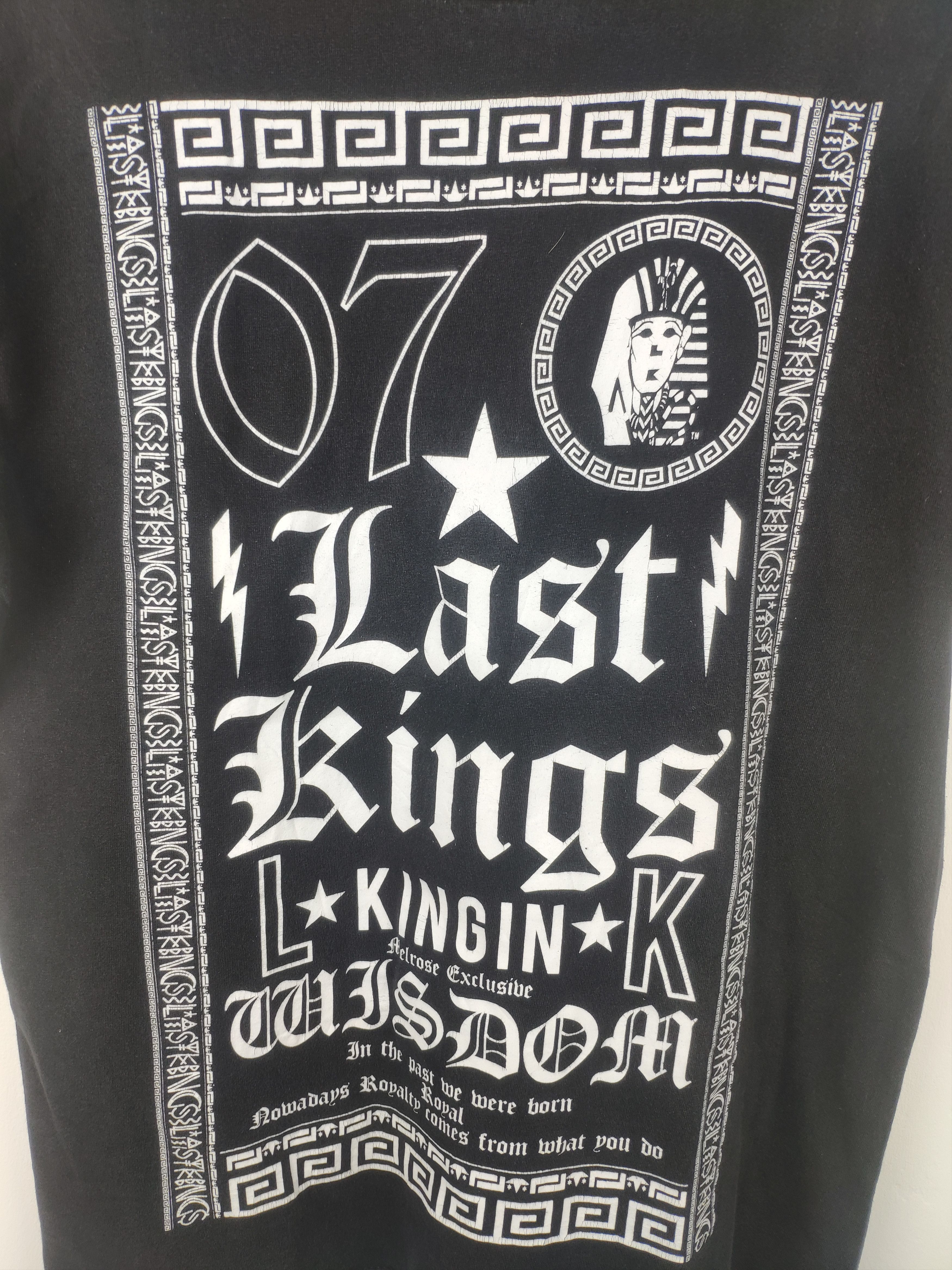 Last Kings Black Tee Last Kings T Shirt Sun Faded Size US S / EU 44-46 / 1 - 2 Thumbnail