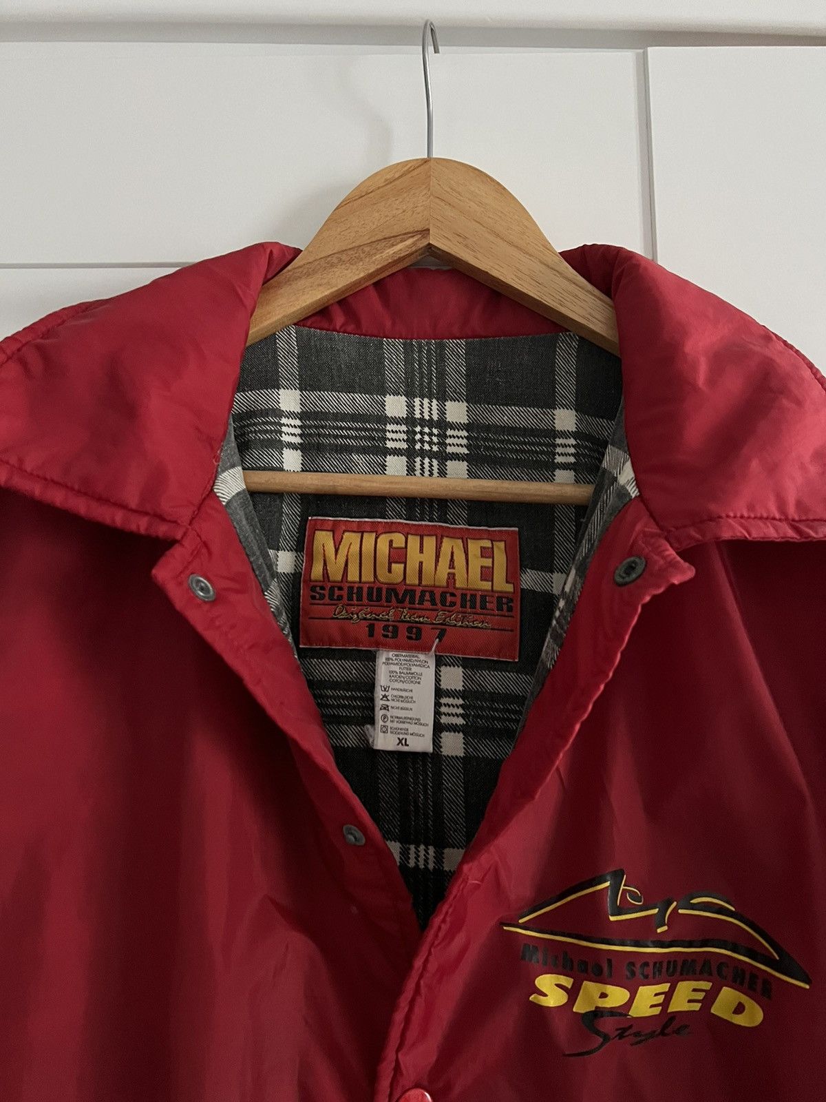 Vintage Vintage Michael Schumacher 1997 Jacket Size US XL / EU 56 / 4 - 5 Thumbnail