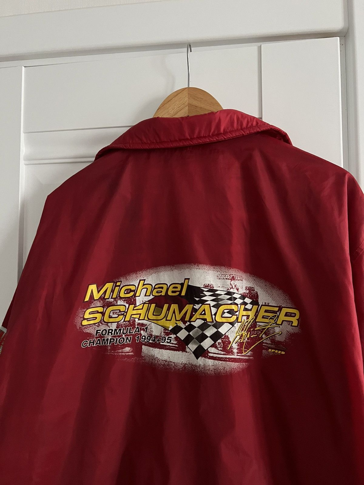 Vintage Vintage Michael Schumacher 1997 Jacket Size US XL / EU 56 / 4 - 2 Thumbnail