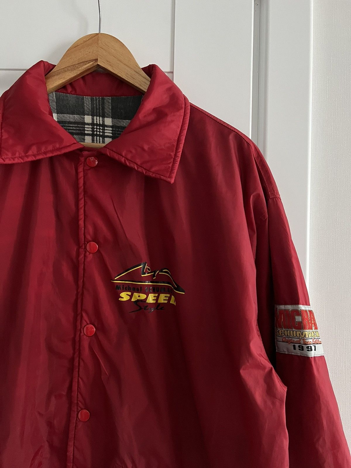 Vintage Vintage Michael Schumacher 1997 Jacket Size US XL / EU 56 / 4 - 4 Thumbnail