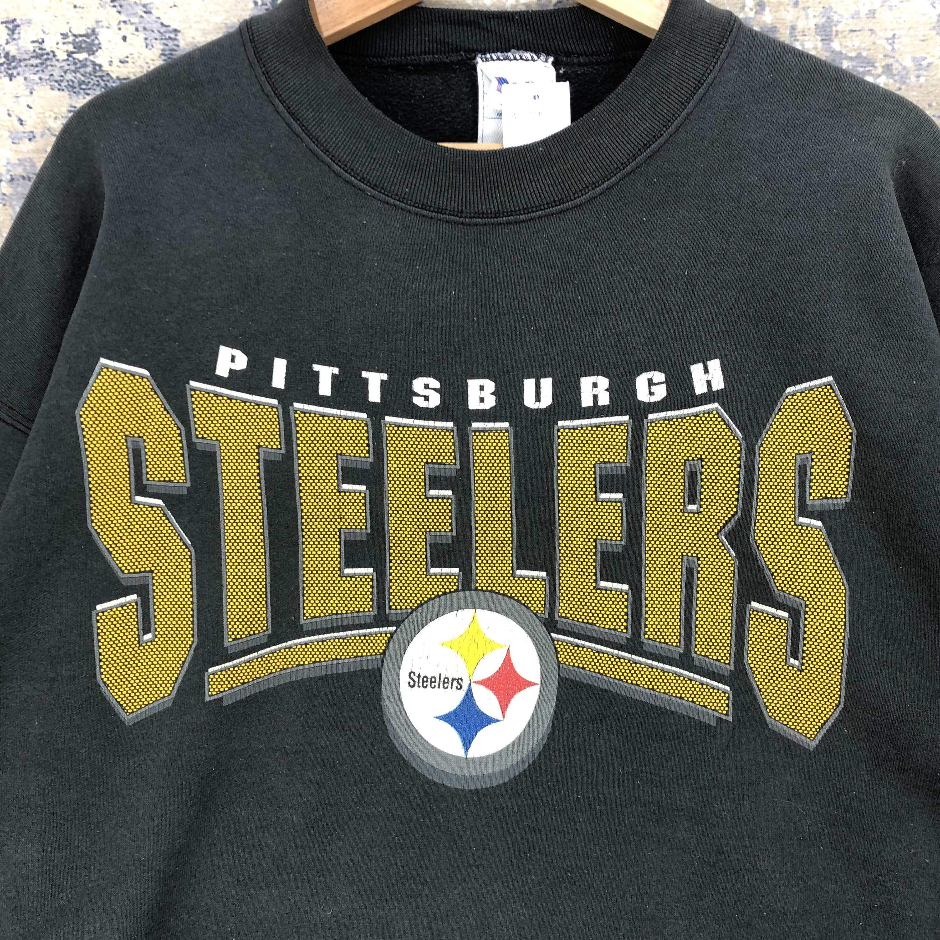 NFL × Vintage Vintage Pittsburgh Steelers Sweatshirt NFL Steelers Sweater Size US XL / EU 56 / 4 - 3 Thumbnail