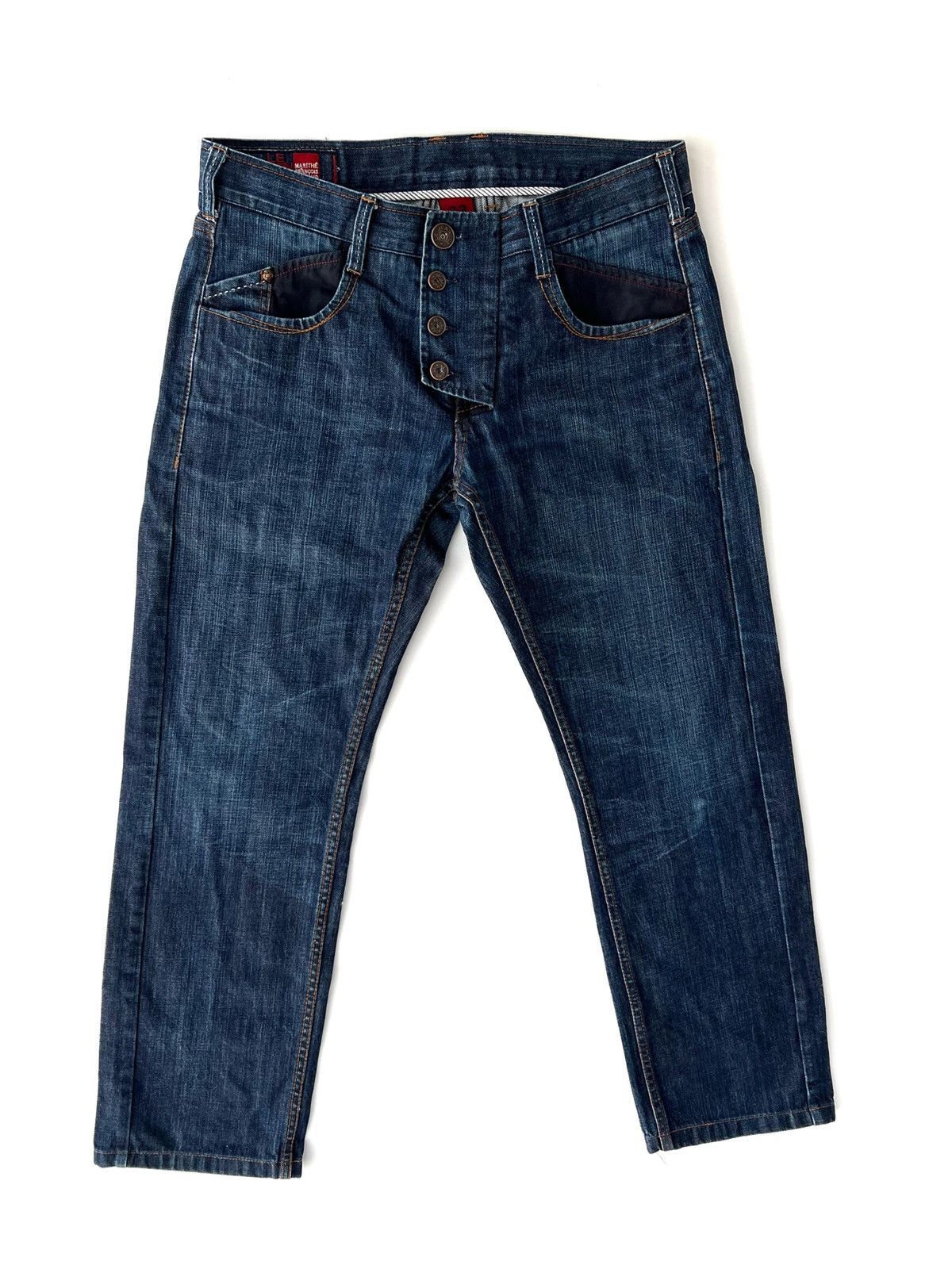 Marithe + Francois Girbaud Marithe Francois Girbaud Denim Jeans Le Jean De Size US 33 - 1 Thumbnail