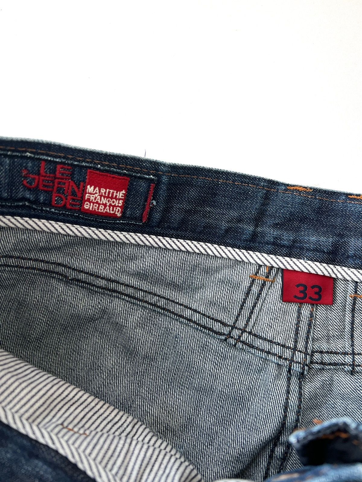 Marithe + Francois Girbaud Marithe Francois Girbaud Denim Jeans Le Jean De Size US 33 - 5 Thumbnail