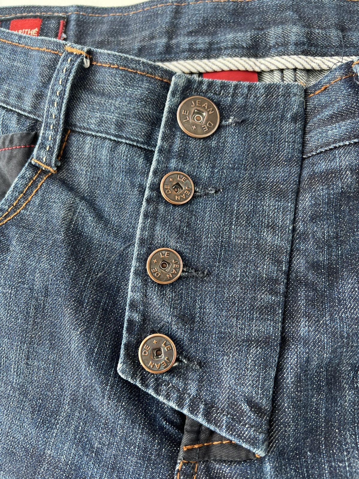 Marithe + Francois Girbaud Marithe Francois Girbaud Denim Jeans Le Jean De Size US 33 - 3 Thumbnail