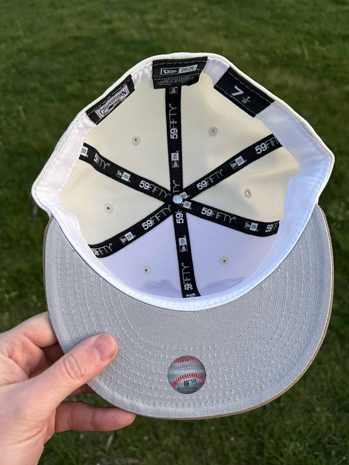Hat Club × MyFitteds × New Era Chicago Cubs Metallic script Two Tone Fitted 7 1/8 Size ONE SIZE - 4 Thumbnail