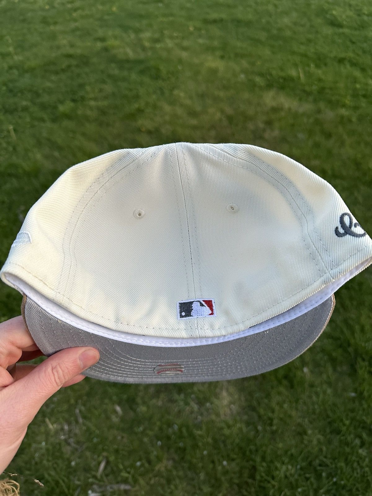 Hat Club × MyFitteds × New Era Chicago Cubs Metallic script Two Tone Fitted 7 1/8 Size ONE SIZE - 3 Thumbnail