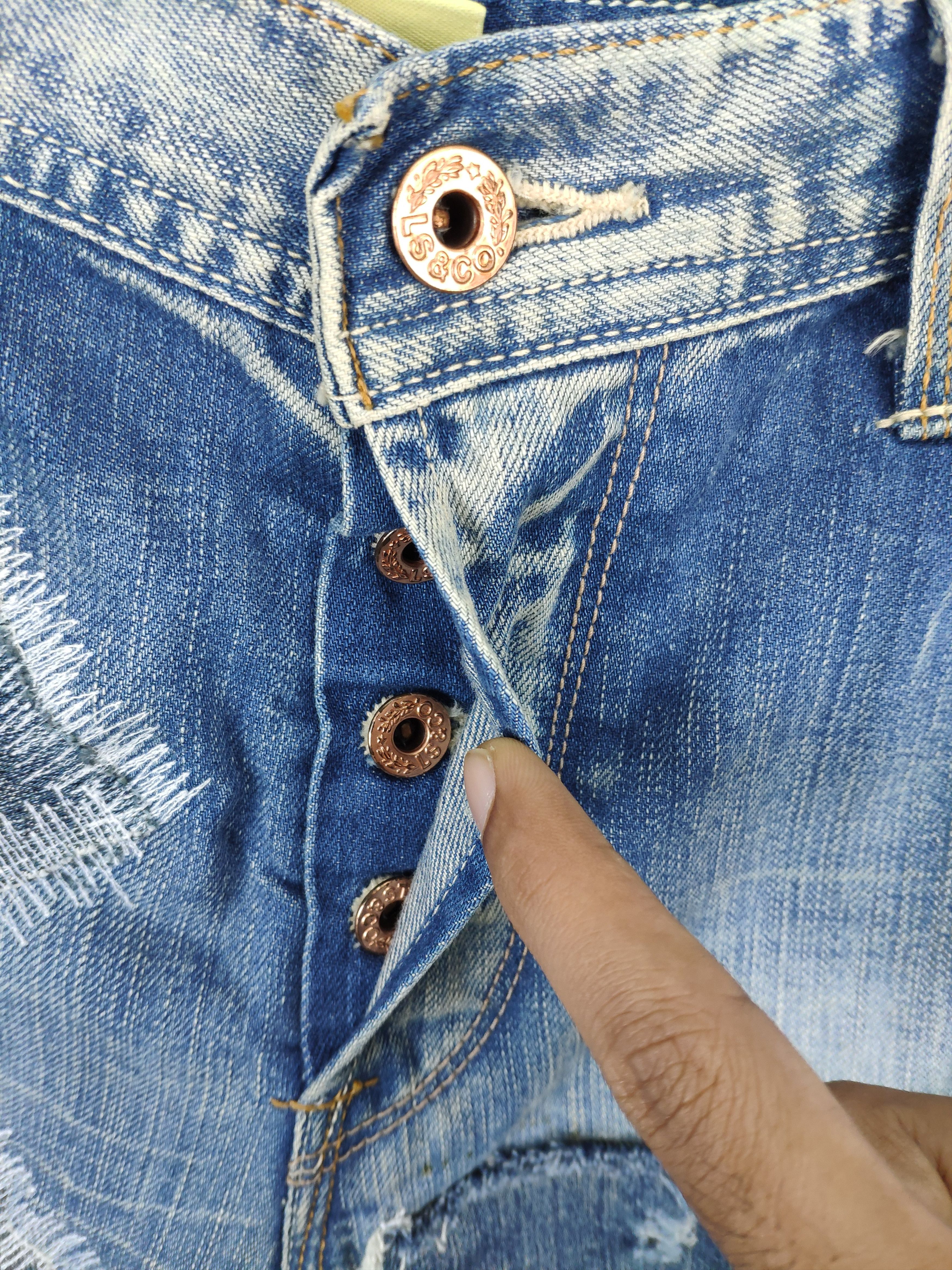 Levi's Vintage Clothing SALE 💥 Vintage Levis Distressed Jeans Patchwork Size US 32 / EU 48 - 10 Thumbnail