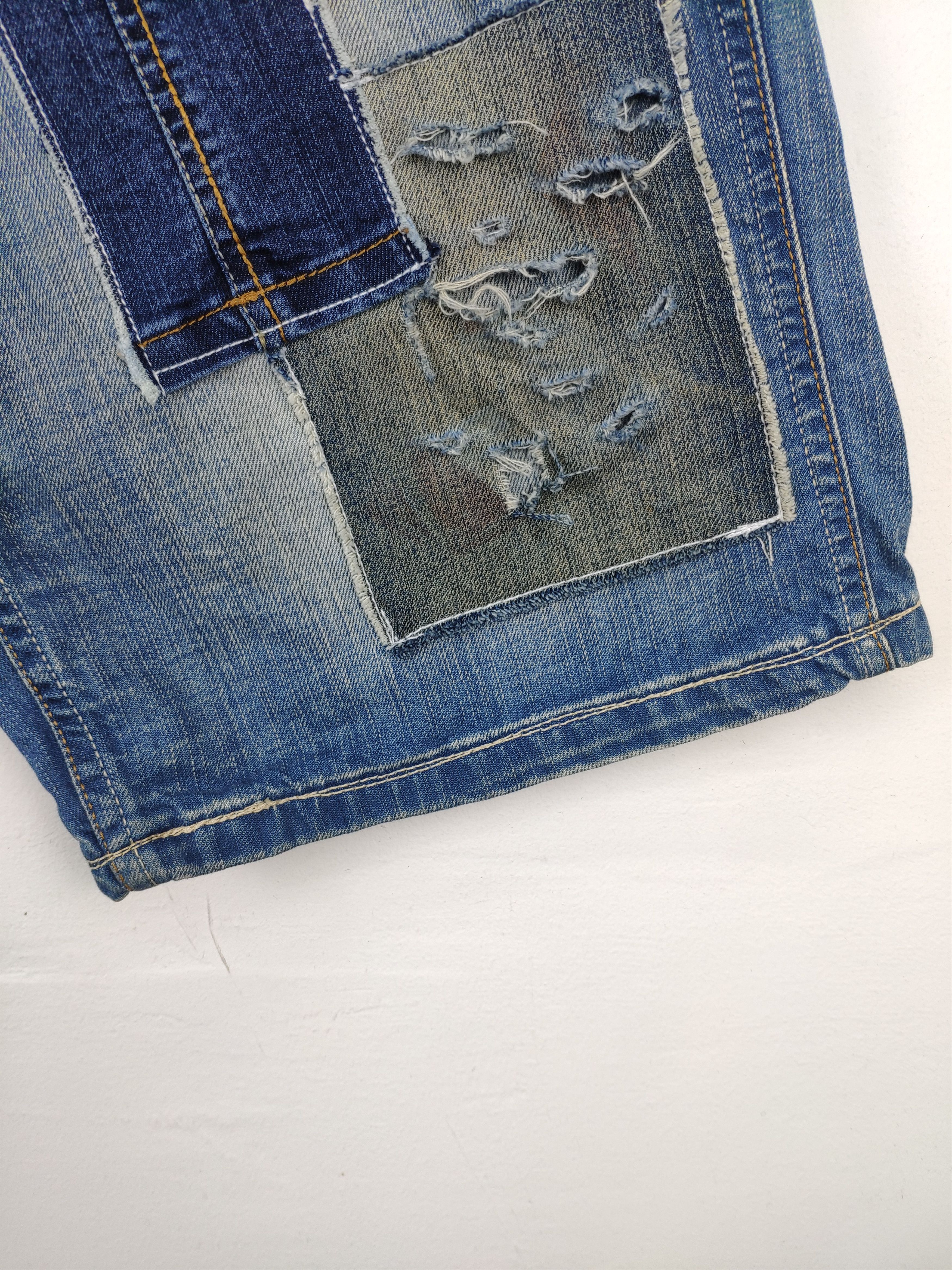Levi's Vintage Clothing SALE 💥 Vintage Levis Distressed Jeans Patchwork Size US 32 / EU 48 - 11 Thumbnail