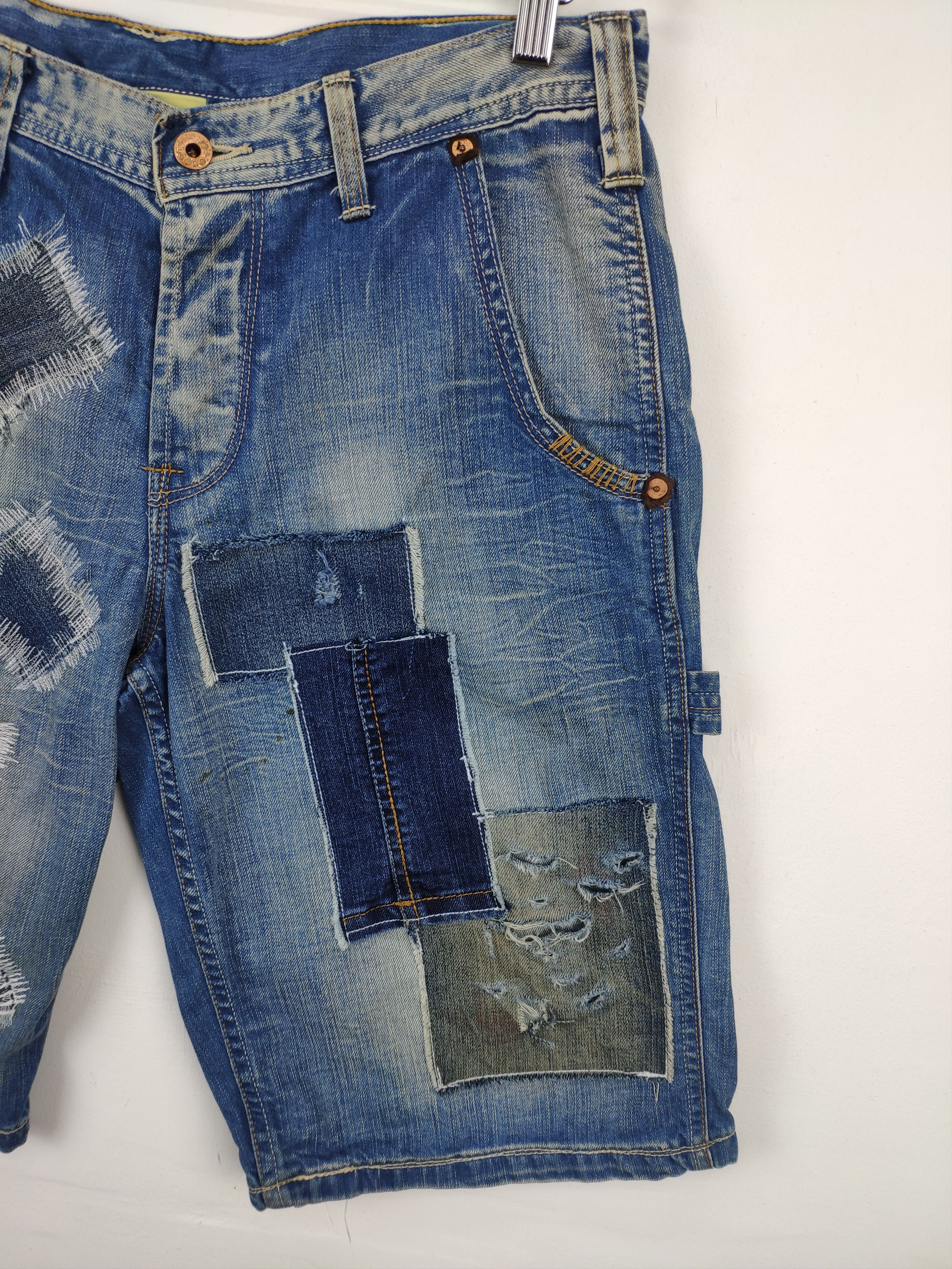 Levi's Vintage Clothing SALE 💥 Vintage Levis Distressed Jeans Patchwork Size US 32 / EU 48 - 5 Thumbnail