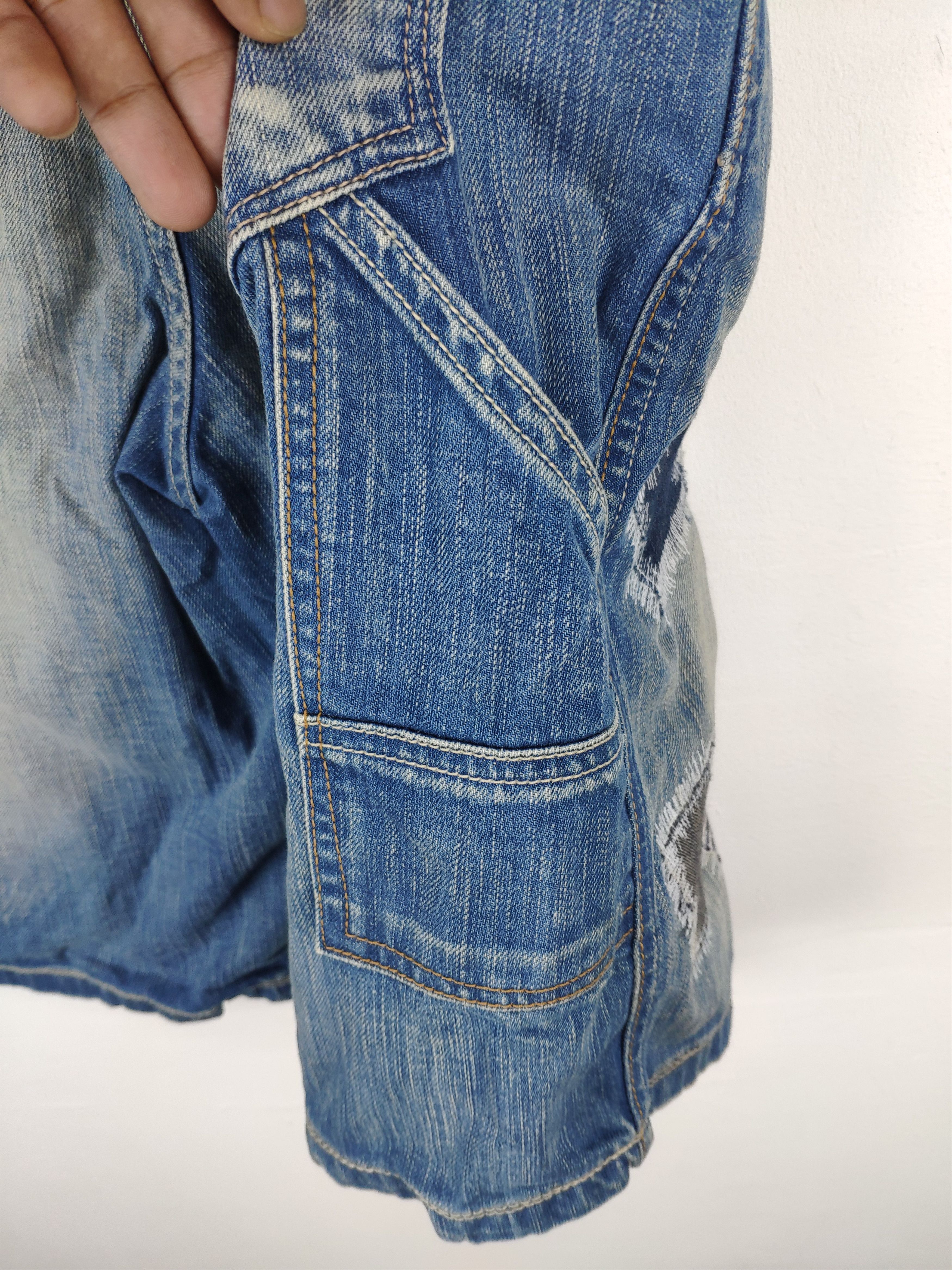 Levi's Vintage Clothing SALE 💥 Vintage Levis Distressed Jeans Patchwork Size US 32 / EU 48 - 18 Thumbnail