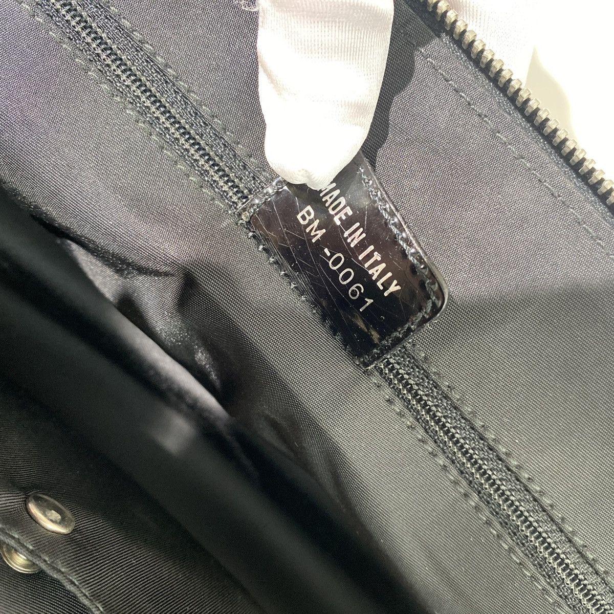 Dior × John Galliano × Vintage Dior 2001 Spring Montaigne Chris 1947 Black Handbag Size ONE SIZE - 7 Thumbnail