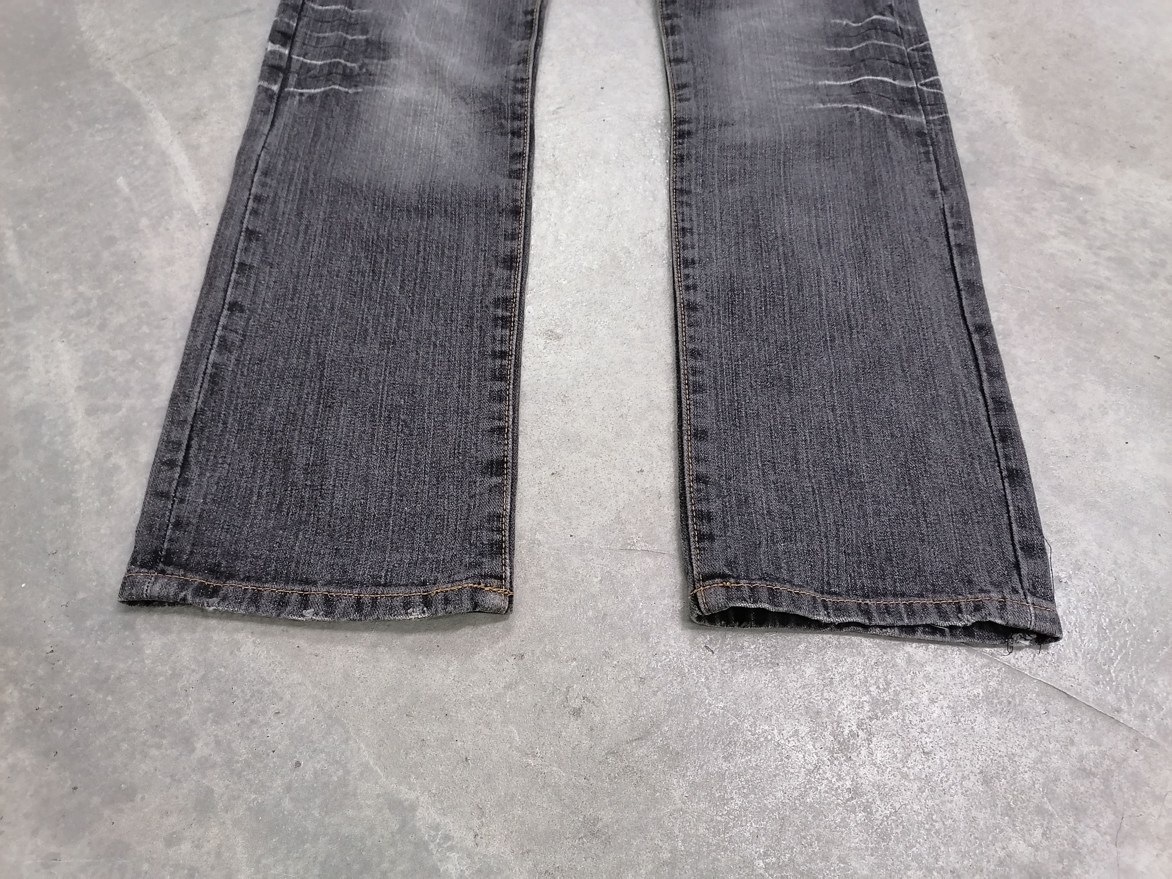 Japanese Brand Root Three Style Claw Mark Distressed Denim Pants Size US 30 / EU 46 - 3 Thumbnail