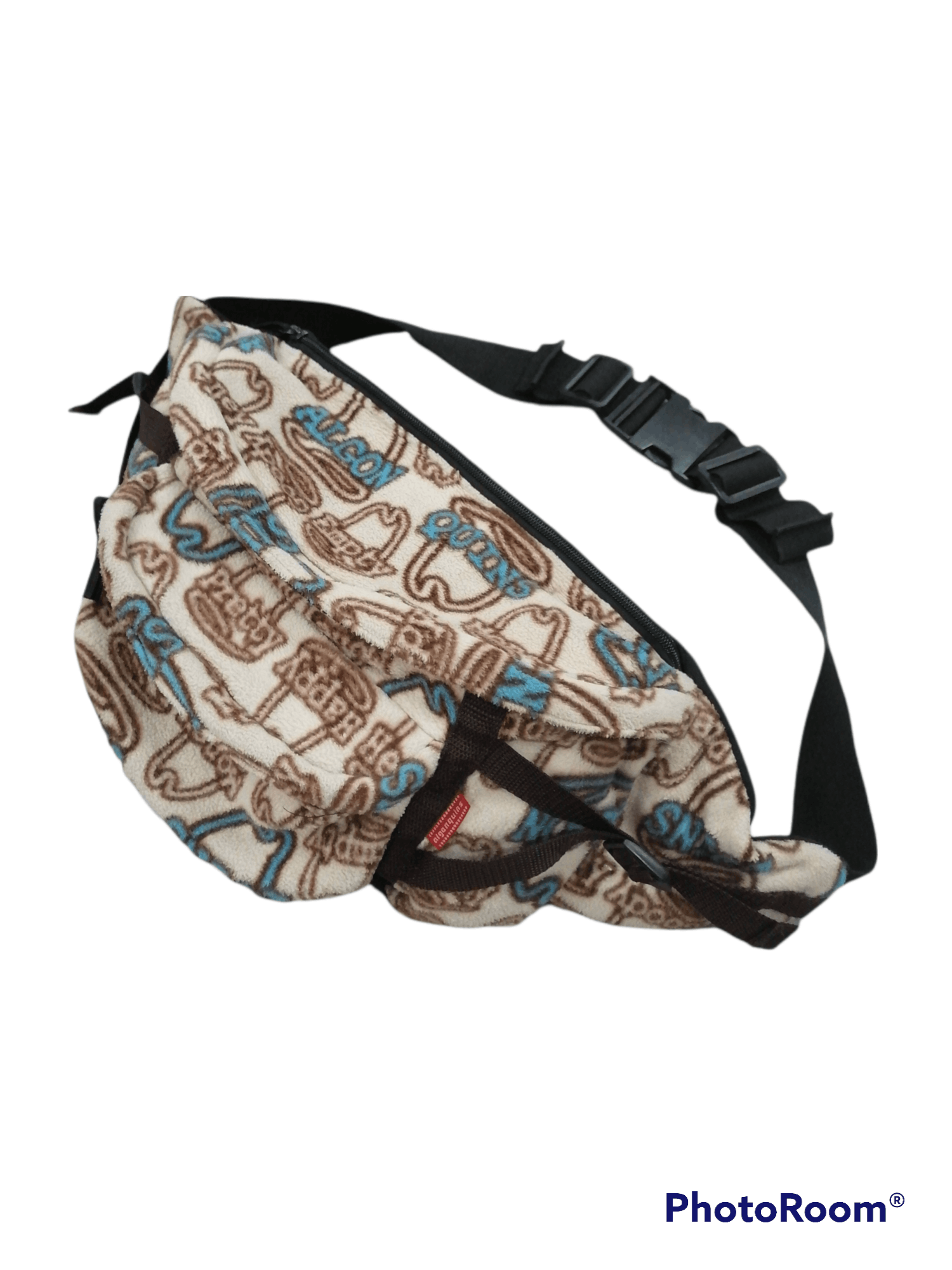 Japanese Brand × Seditionaries Algonquins Allover Printed Fleece Waist / Crossbody Bags Size ONE SIZE - 1 Thumbnail