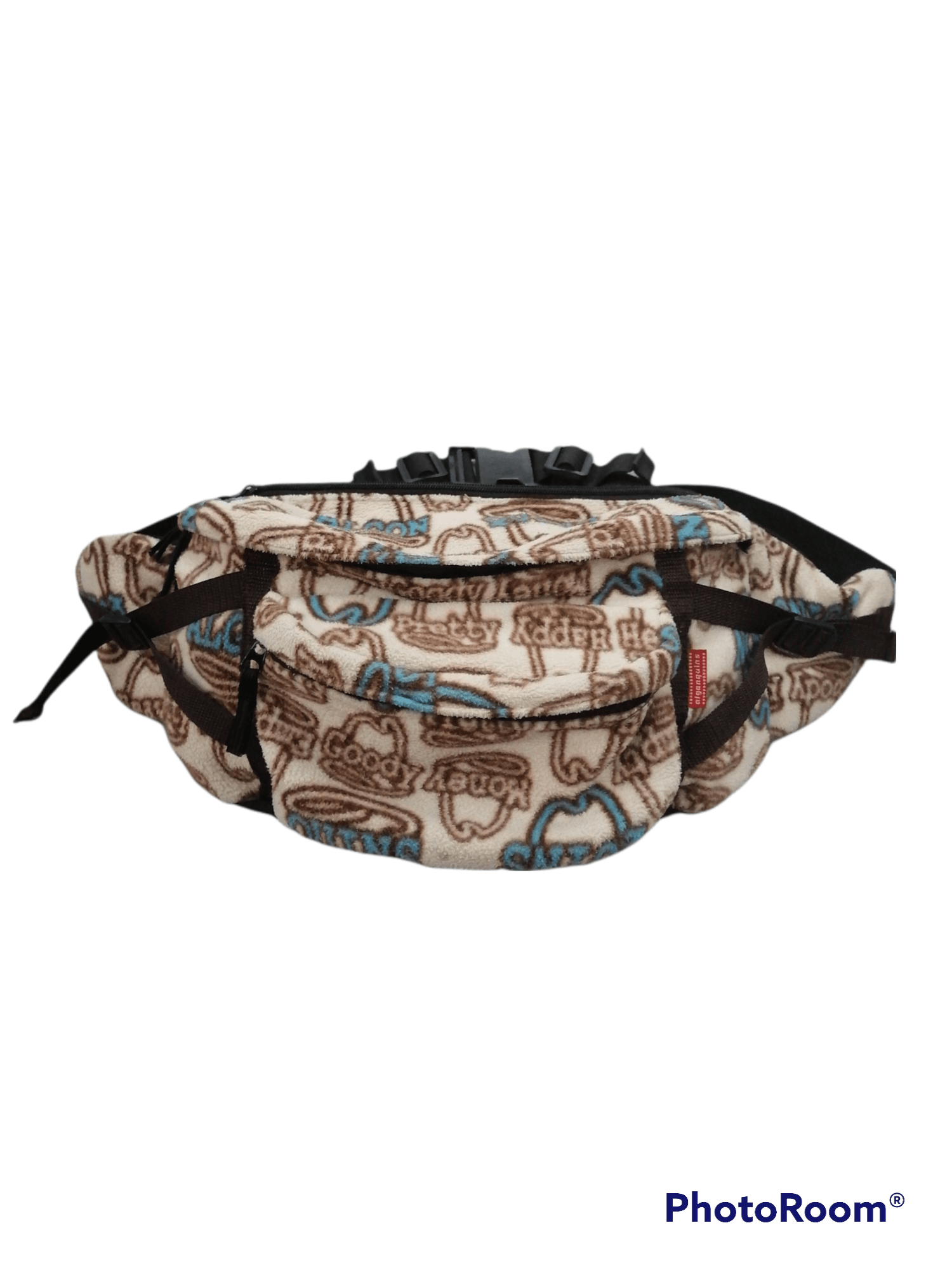 Japanese Brand × Seditionaries Algonquins Allover Printed Fleece Waist / Crossbody Bags Size ONE SIZE - 2 Thumbnail