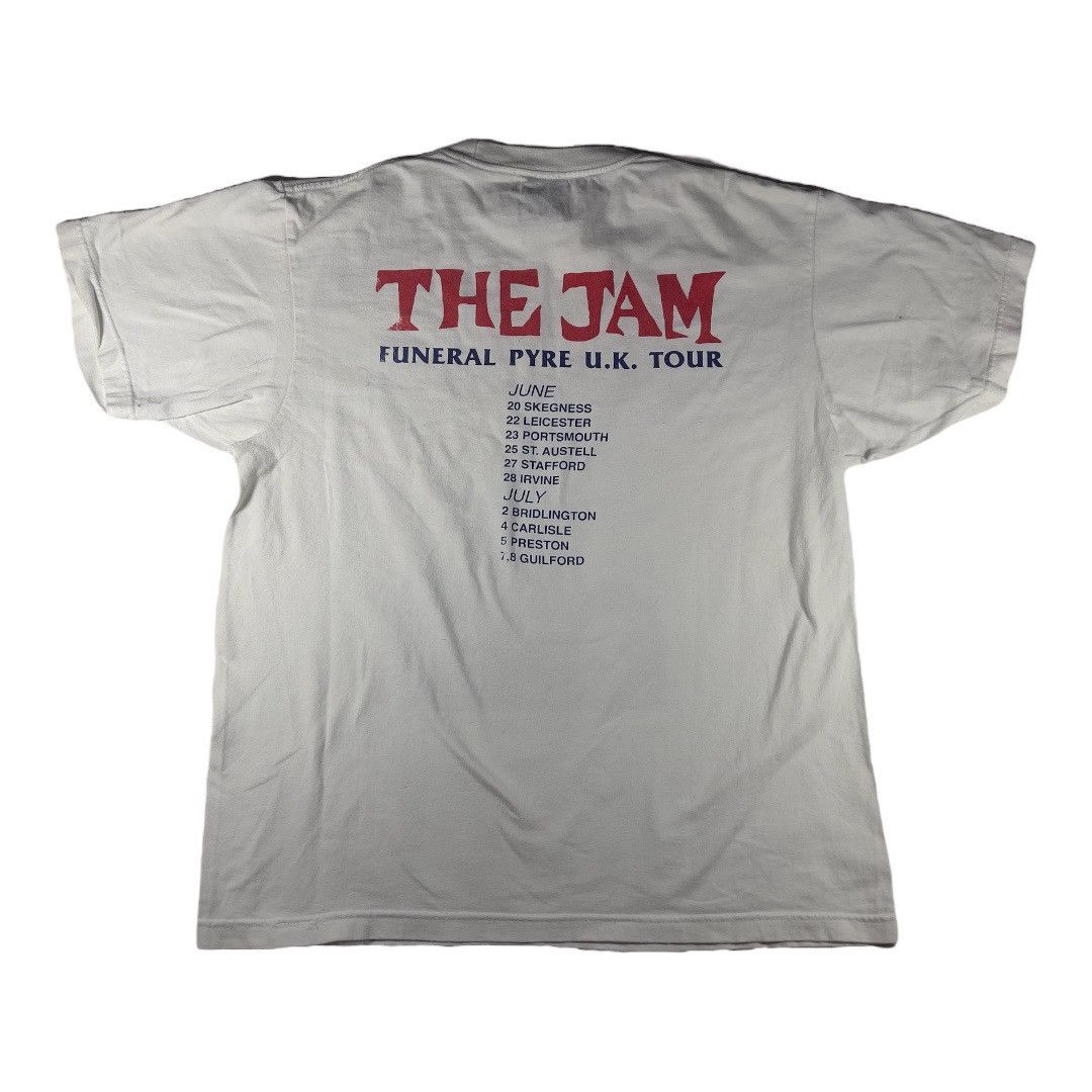 Band Tees × Vintage Vintage Screen Stars The Jam Funeral Pyre Tour Band Tee Size US M / EU 48-50 / 2 - 2 Thumbnail