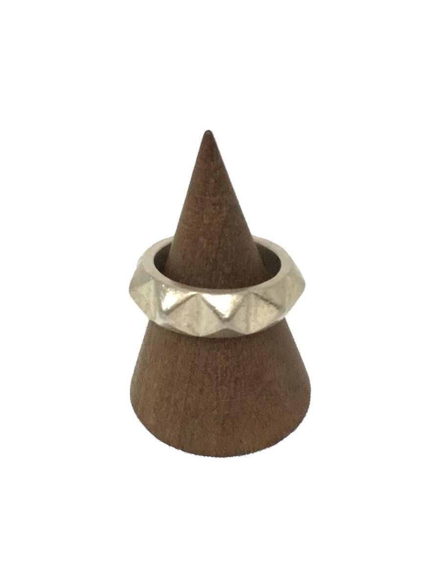 image of Hysteric Glamour 0.925 Silver Studded Ring, Men's
