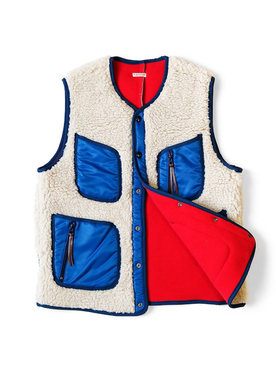 Kapital Kapital Bonded Fleece Beach Vest Size US M / EU 48-50 / 2 - 2 Thumbnail
