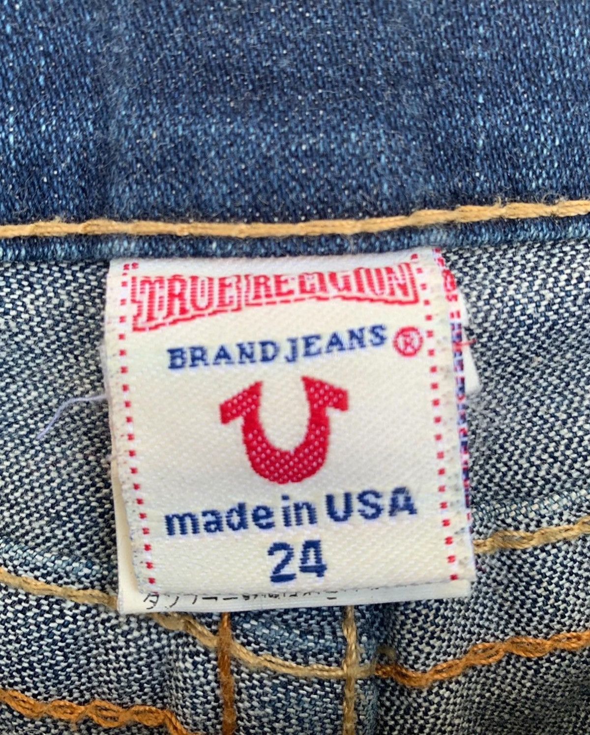 True Religion Early 00’s True Religion Flared Leg Low-Rise Jeans Size 28" / US 6 / IT 42 - 2 Thumbnail