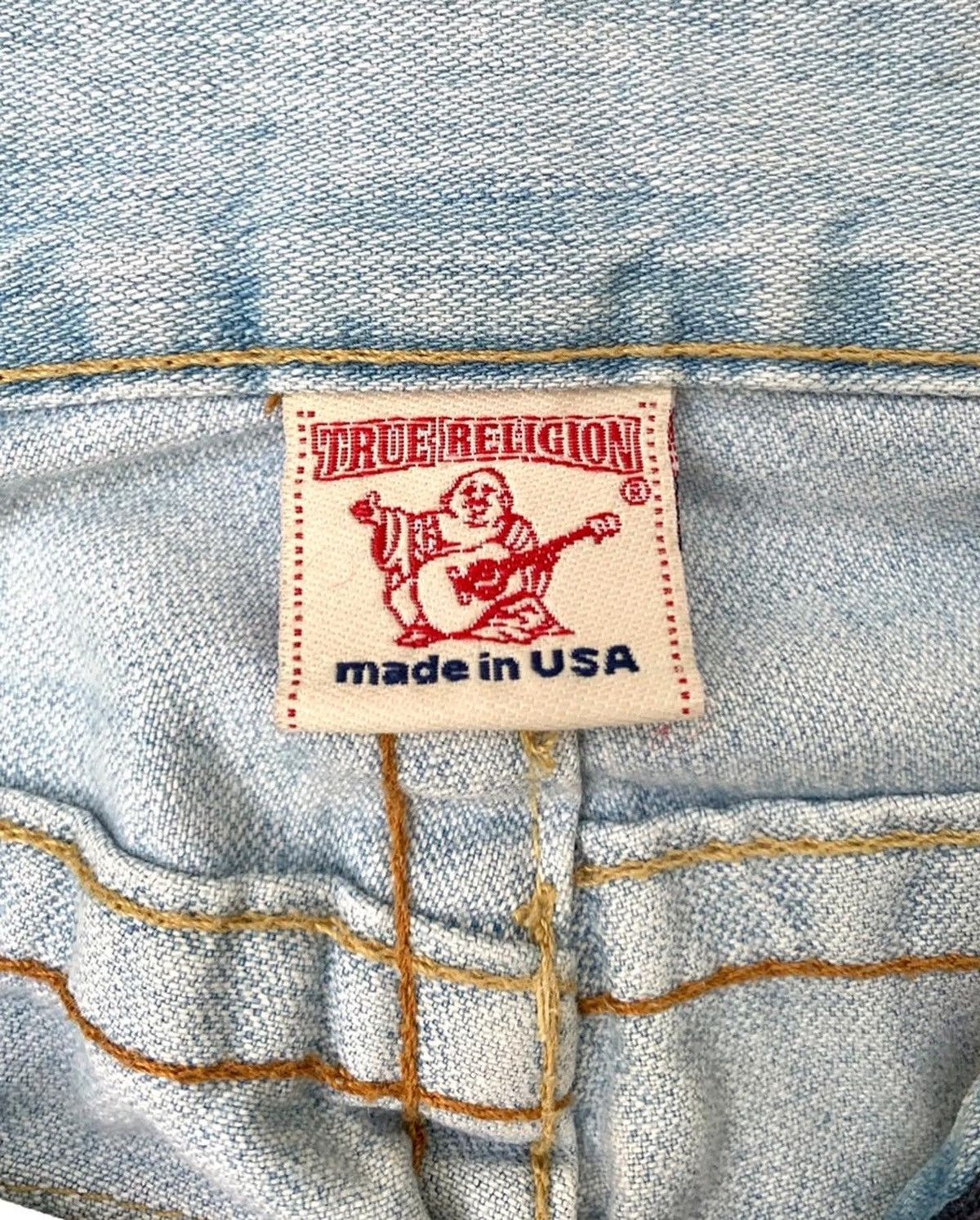 True Religion Early 00’s True Religion Flared Leg Low-Rise Jeans Size 31" - 2 Thumbnail