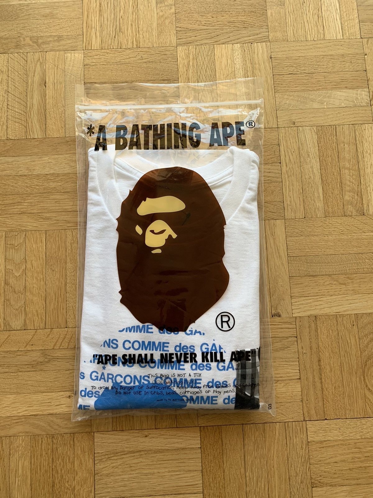 Bape × Comme des Garcons 3XL CDG OSAKA X BAPE TEE #1 white Size US XXL / EU 58 / 5 - 2 Thumbnail