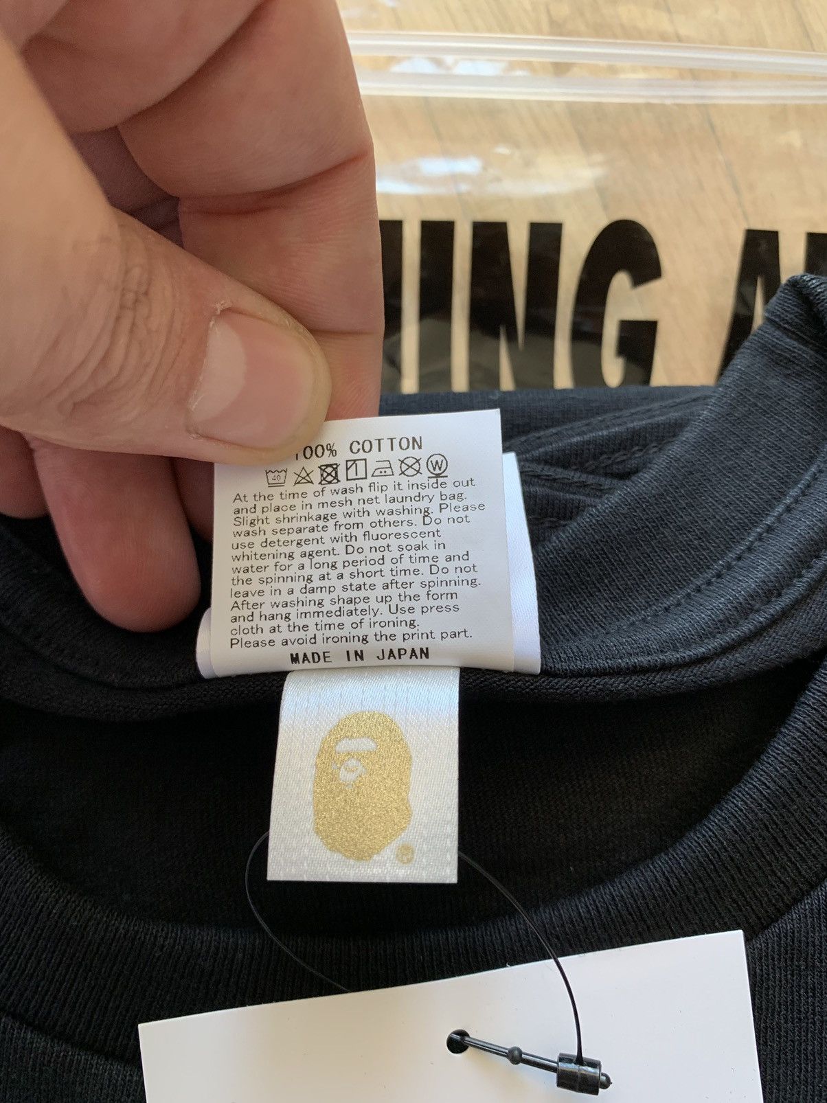 Bape × Comme des Garcons 3XL CDG OSAKA X BAPE TEE #1 black Size US XXL / EU 58 / 5 - 6 Thumbnail