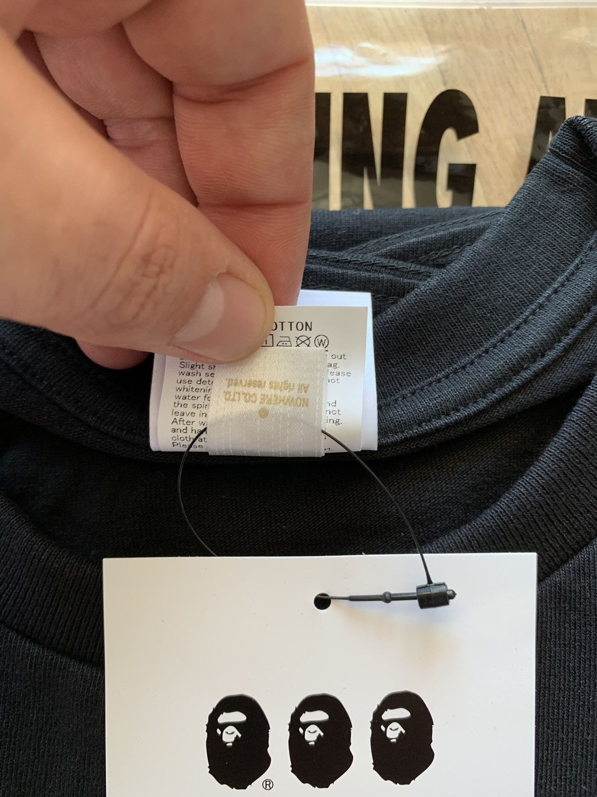 Bape × Comme des Garcons 3XL CDG OSAKA X BAPE TEE #1 black Size US XXL / EU 58 / 5 - 7 Thumbnail