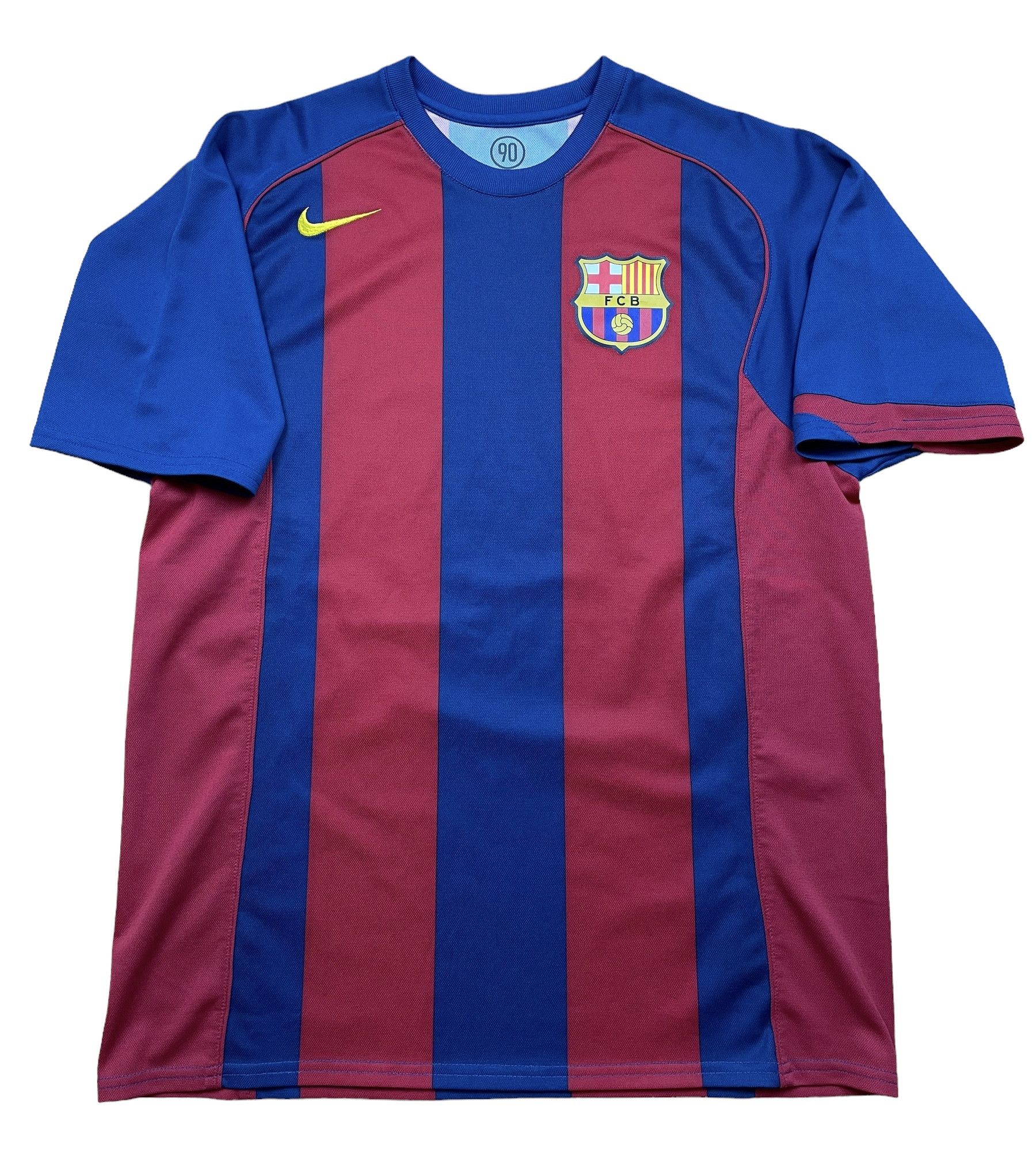 Nike × Vintage Barcelona football shirt 2004 Soccer Tee Y2K Hype Sport Size US M / EU 48-50 / 2 - 1 Thumbnail