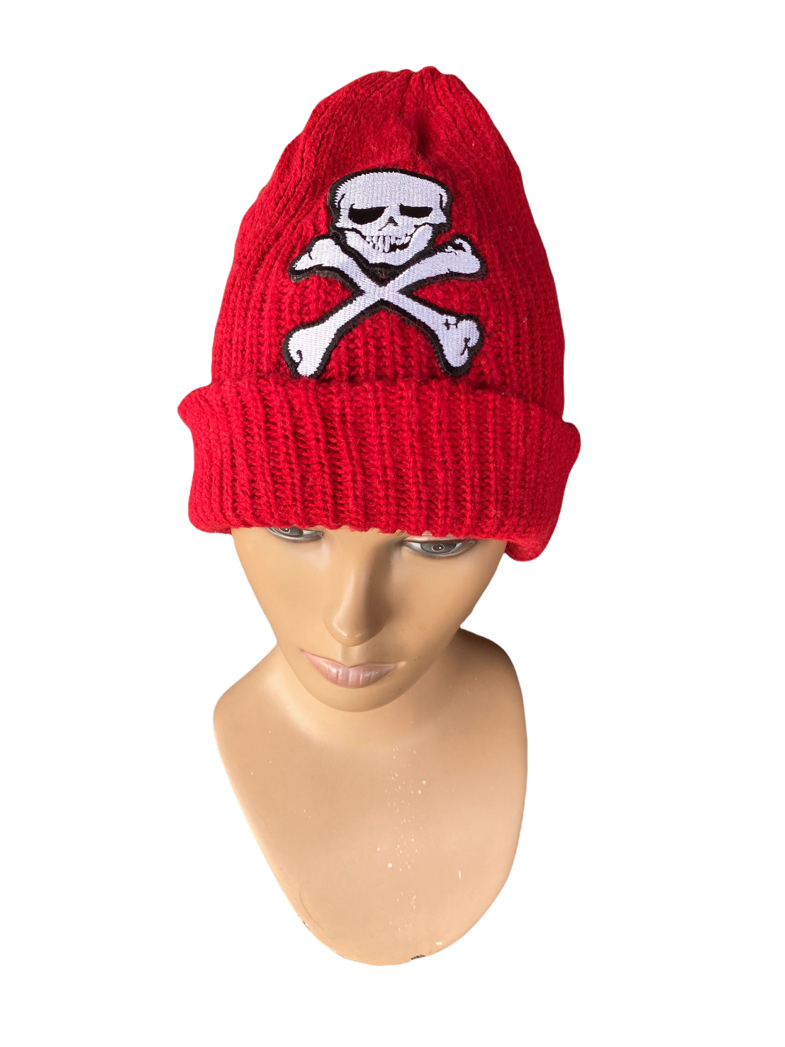 Japanese Brand SKULL Japanese brand beanie hat Size ONE SIZE - 2 Thumbnail